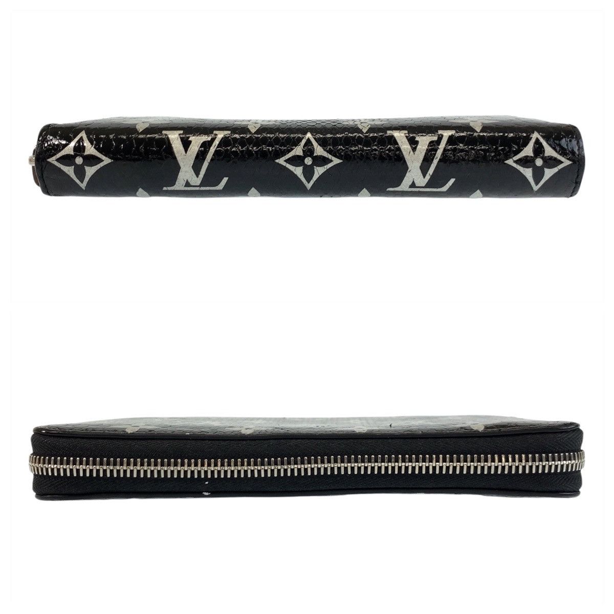 Louis Vuitton Louis Vuitton Louis Vuitton Monogram Exotic Zippy Wallet Long Wallet N96955 Natural Material Long Wallet N96955 Size ONE SIZE - 10 Thumbnail