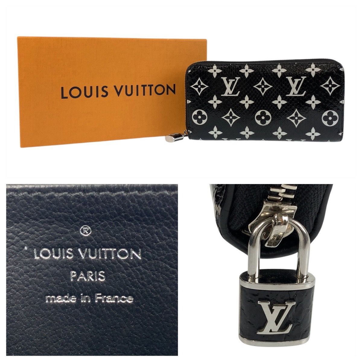 Louis Vuitton Louis Vuitton Louis Vuitton Monogram Exotic Zippy Wallet Long Wallet N96955 Natural Material Long Wallet N96955 Size ONE SIZE - 6 Thumbnail