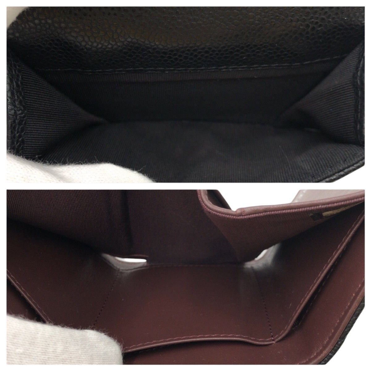 Chanel Chanel Chanel Leather Matelasse Coco Mark Trifold Wallet 3016**** Leather Short Wallet DUTY FREE for USA Size ONE SIZE - 7 Thumbnail