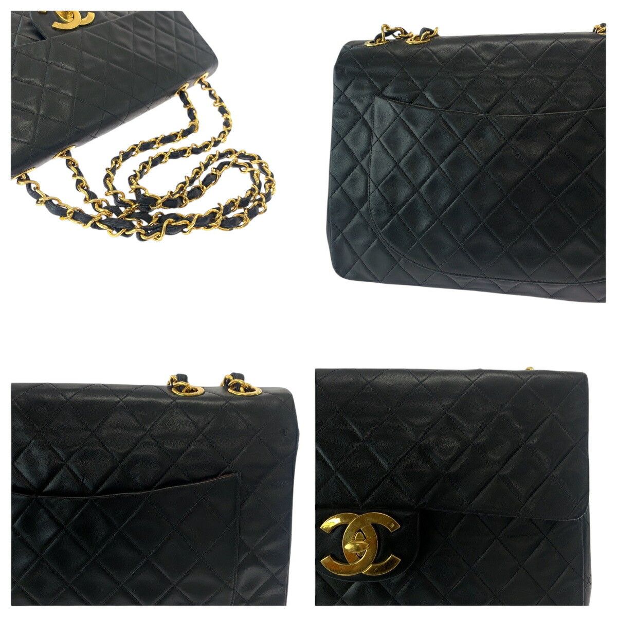 Chanel Chanel Chanel Lambskin Coco Mark Turn Lock Shoulder Bag Leather Shoulder Bag DUTY FREE for USA Size ONE SIZE - 5 Thumbnail