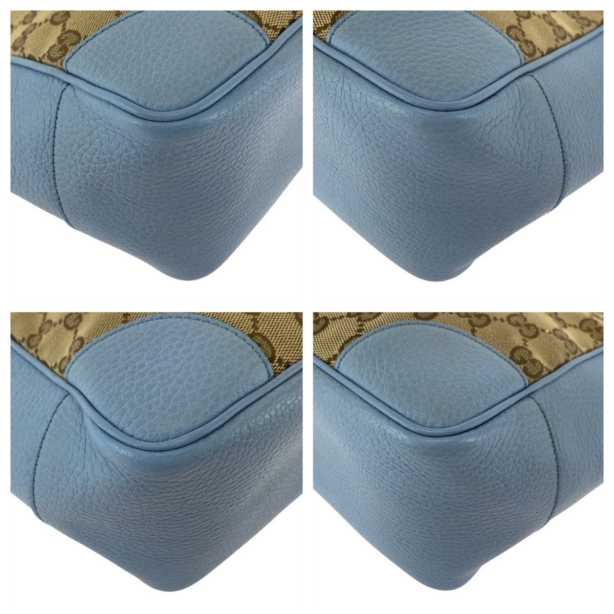 Gucci Gucci Gucci GG Canvas/Leather 2way Bag 449241 Canvas Shoulder Bag 449241 DUTY FREE for USA Size ONE SIZE - 3 Thumbnail