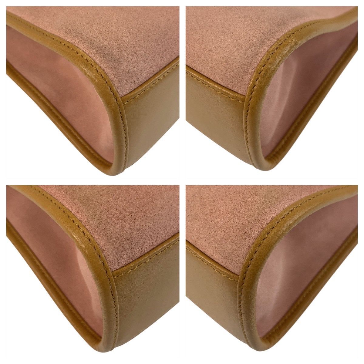 Gucci Gucci Gucci Suede/Leather Jackie 2way Bag 002 1068 Suede Shoulder Bag 002 1068 Size ONE SIZE - 3 Thumbnail