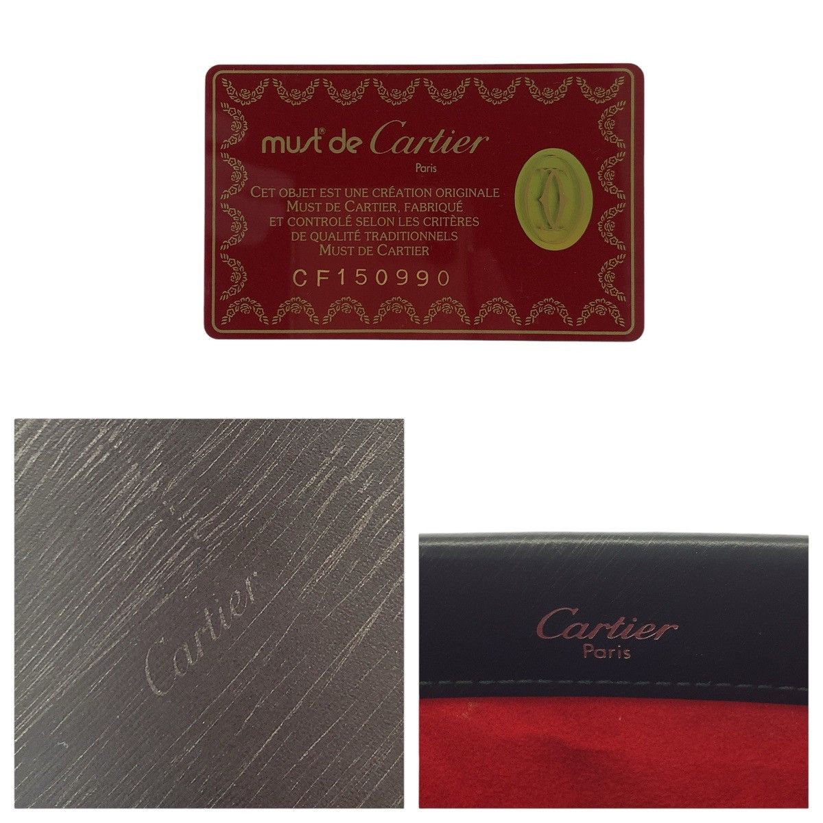 Cartier Cartier Cartier Trinity Black Leather Handbag 502300 Leather Handbag DUTY FREE for USA Size ONE SIZE - 4 Thumbnail