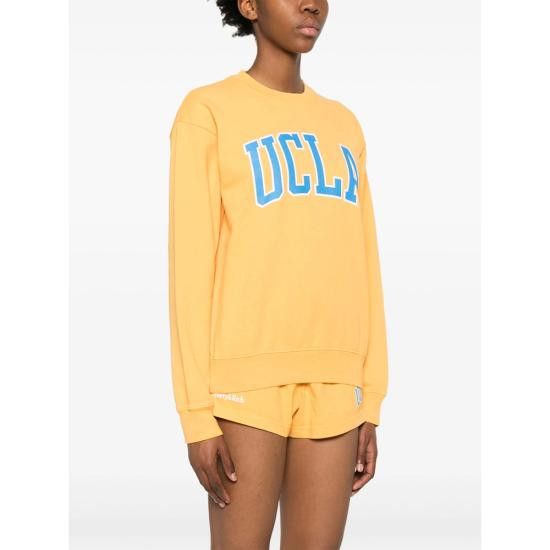 Sporty & Rich SPORTY & RICH Women Tops ST071615637YE GOLD YELLOW Size L / US 10 / IT 46 - 4 Thumbnail