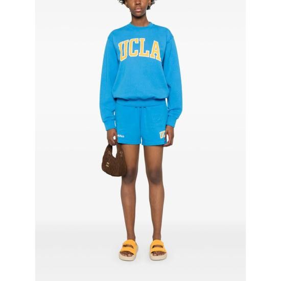 Sporty & Rich SPORTY & RICH Women Tops ST071615637BL BLUE Size XL / US 12-14 / IT 48-50 - 4 Thumbnail