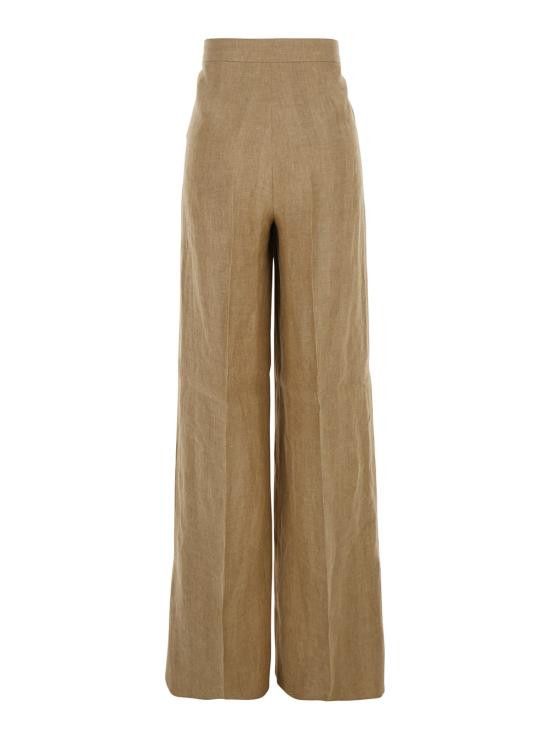 Max Mara MAX MARA Women Straight Pants 2511131062600001 Beige Size 30" / US 8 / IT 44 - 2 Thumbnail