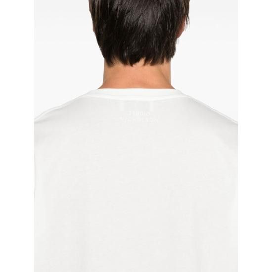 Studio Nicholson STUDIO NICHOLSON Men T-Shirts SNM 1326 BRIC OFFWH WHITE Size US M / EU 48-50 / 2 - 4 Thumbnail
