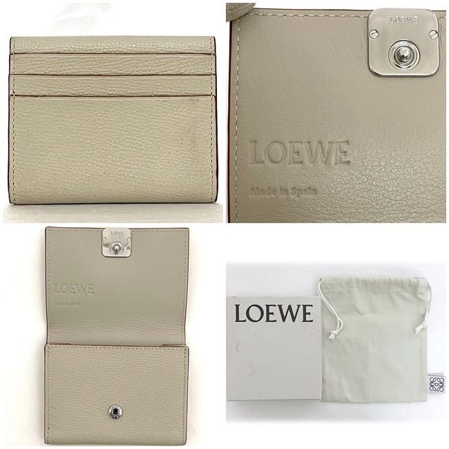 Loewe LOEWE Neutrals Leather Size ONE SIZE - 2 Thumbnail