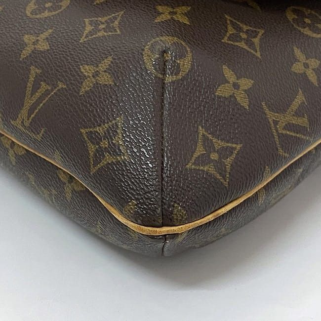 Louis Vuitton LOUIS VUITTON Shoulder Bag Brown Cotton Size ONE SIZE - 3 Thumbnail