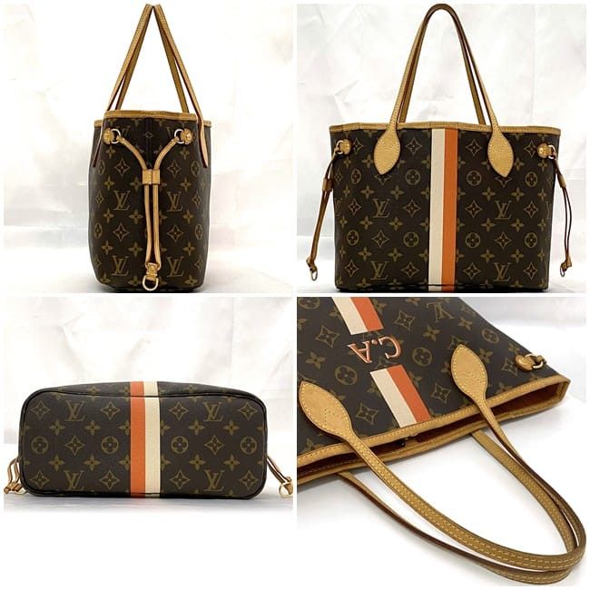 Louis Vuitton LOUIS VUITTON Tote Bag Brown Cotton Size ONE SIZE - 2 Thumbnail