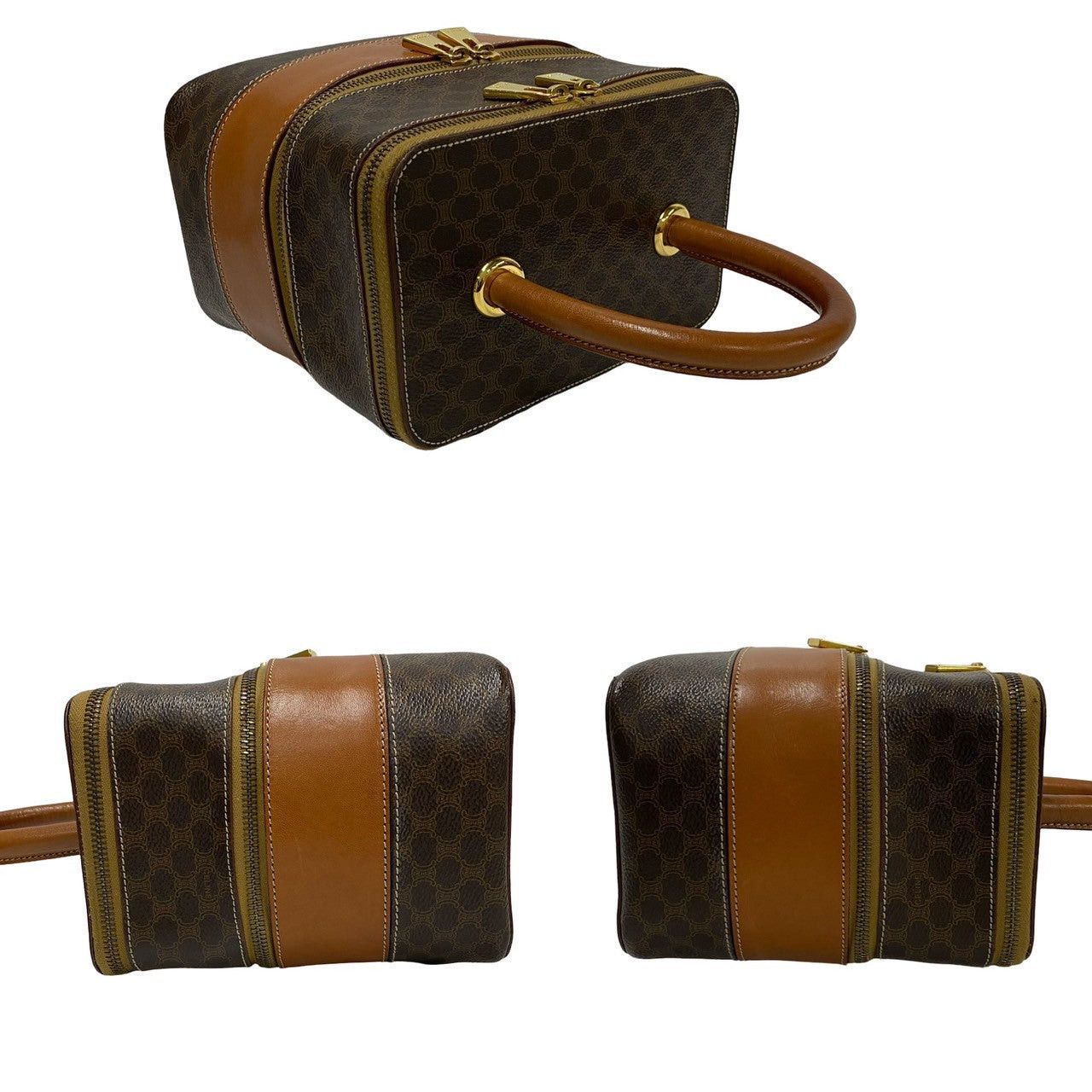 Celine Celine Handbag Brown Leather Size ONE SIZE - 5 Thumbnail