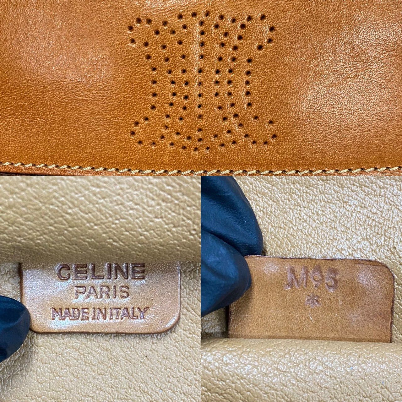 Celine Celine Handbag Brown Leather Size ONE SIZE - 3 Thumbnail