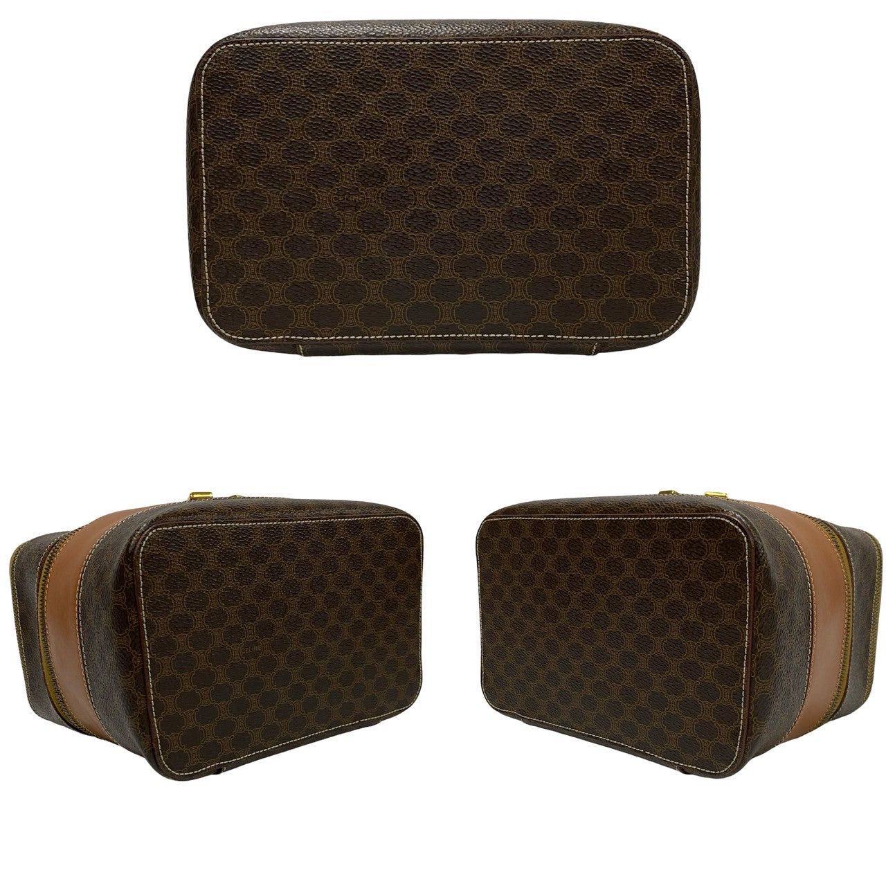 Celine Celine Handbag Brown Leather Size ONE SIZE - 6 Thumbnail
