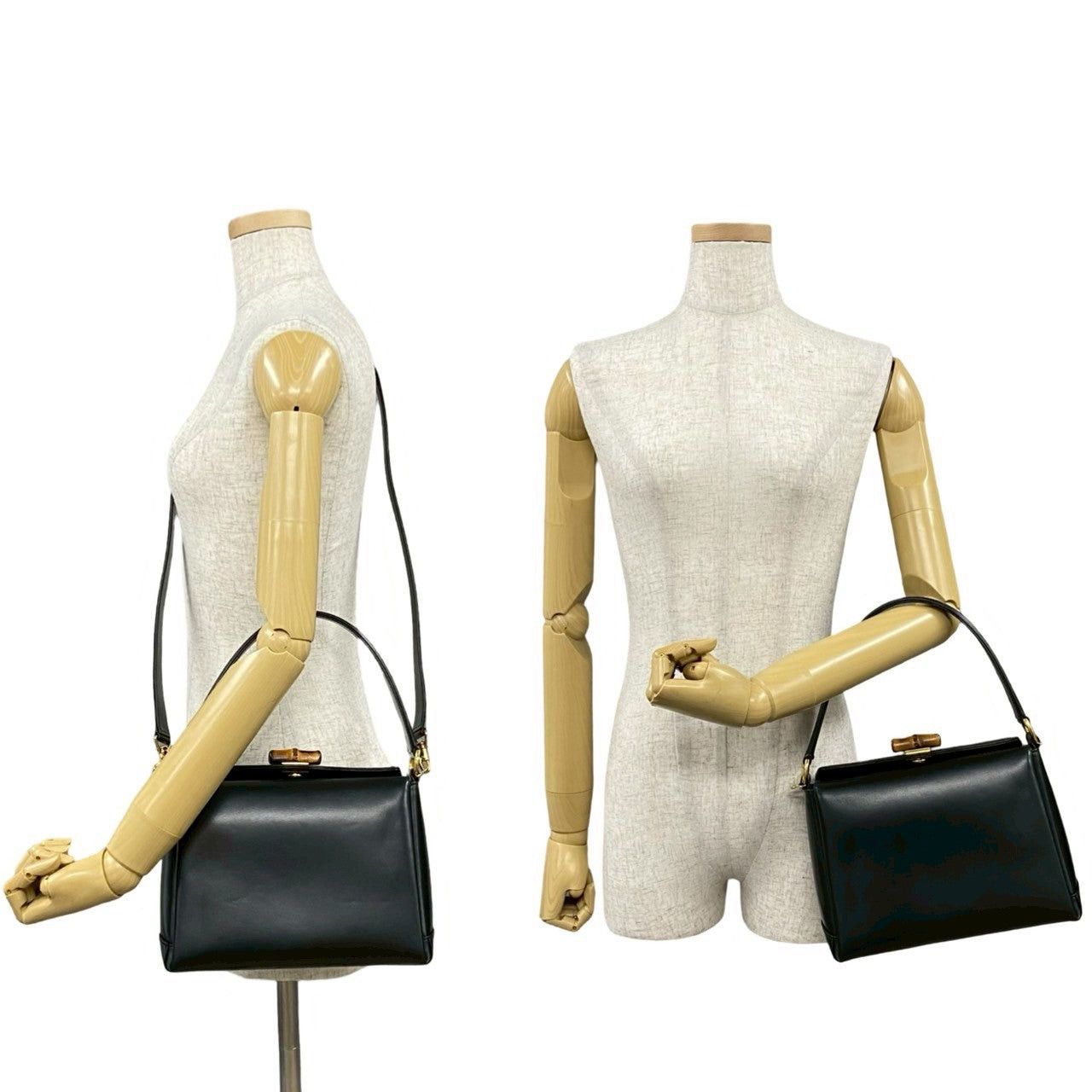 Gucci Gucci Shoulder Bag Black Leather Size ONE SIZE - 2 Thumbnail