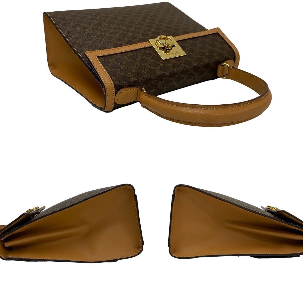 Celine Celine Shoulder Bag Brown Leather Size ONE SIZE - 5 Thumbnail