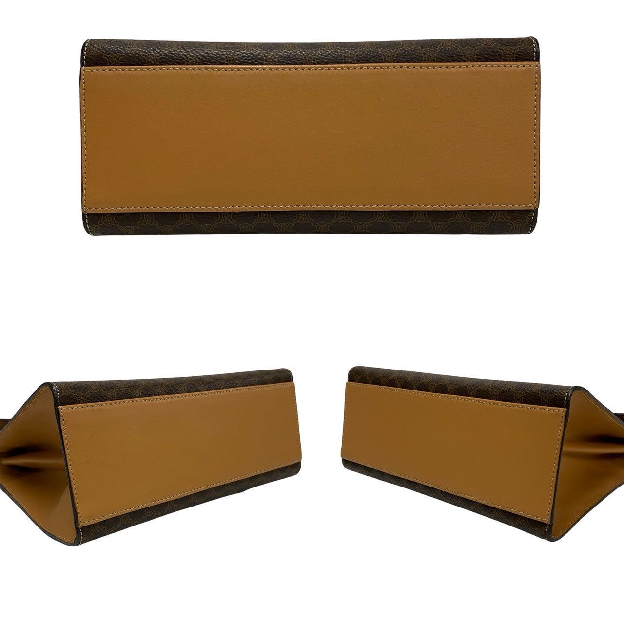 Celine Celine Shoulder Bag Brown Leather Size ONE SIZE - 6 Thumbnail