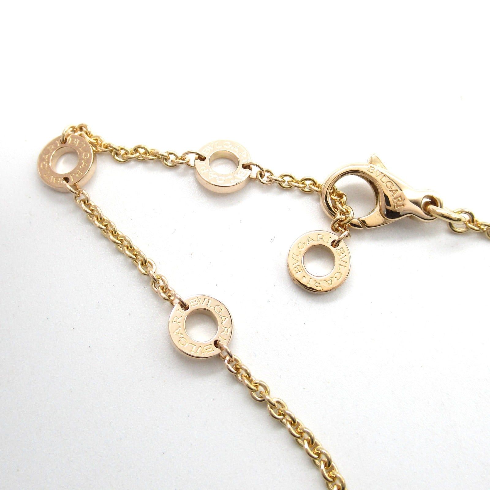 Bvlgari Bvlgari Bulgari Necklace 1Pd K18Pg (Pink Gold) Diamond Clear Size ONE SIZE - 4 Thumbnail