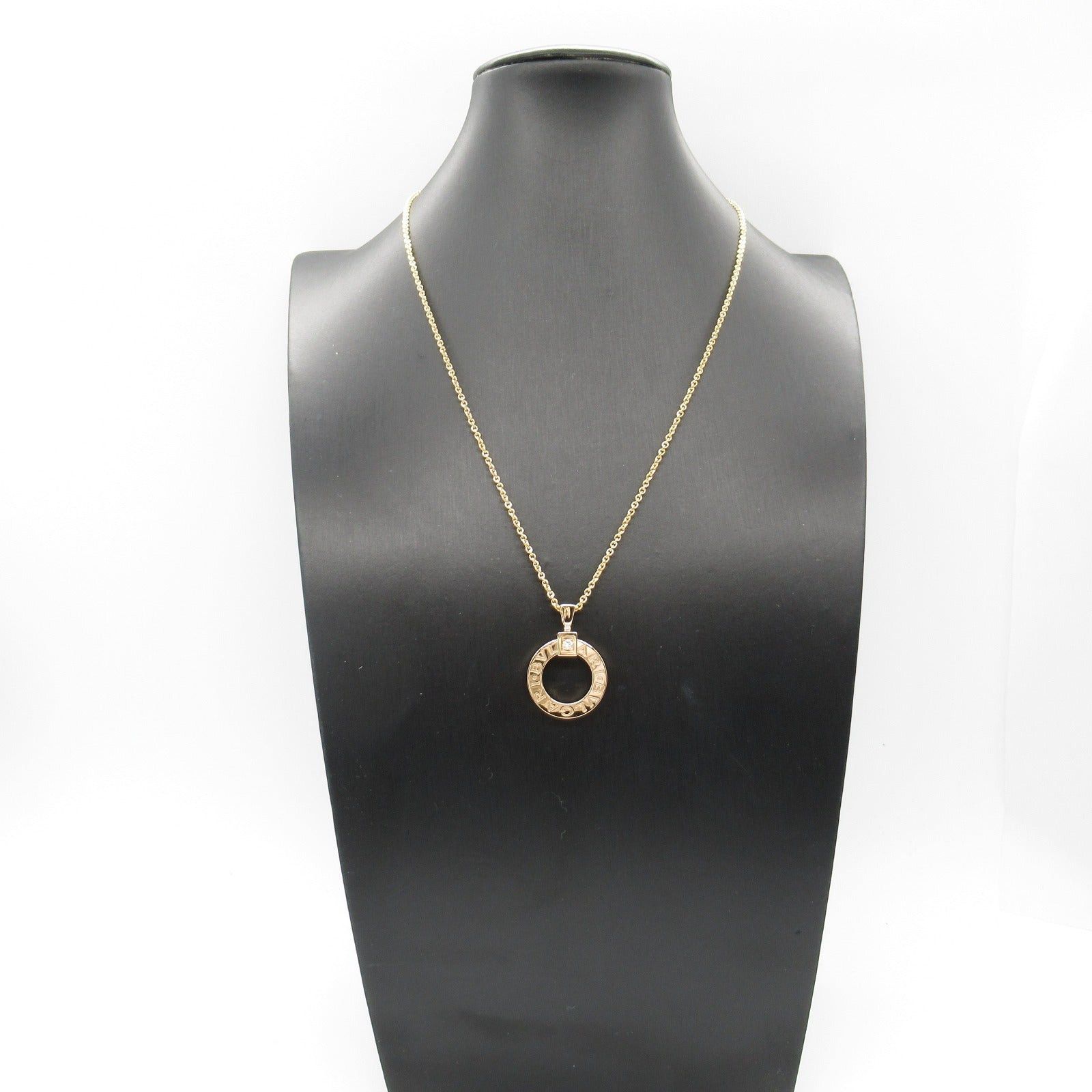 Bvlgari Bvlgari Bulgari Necklace 1Pd K18Pg (Pink Gold) Diamond Clear Size ONE SIZE - 8 Thumbnail