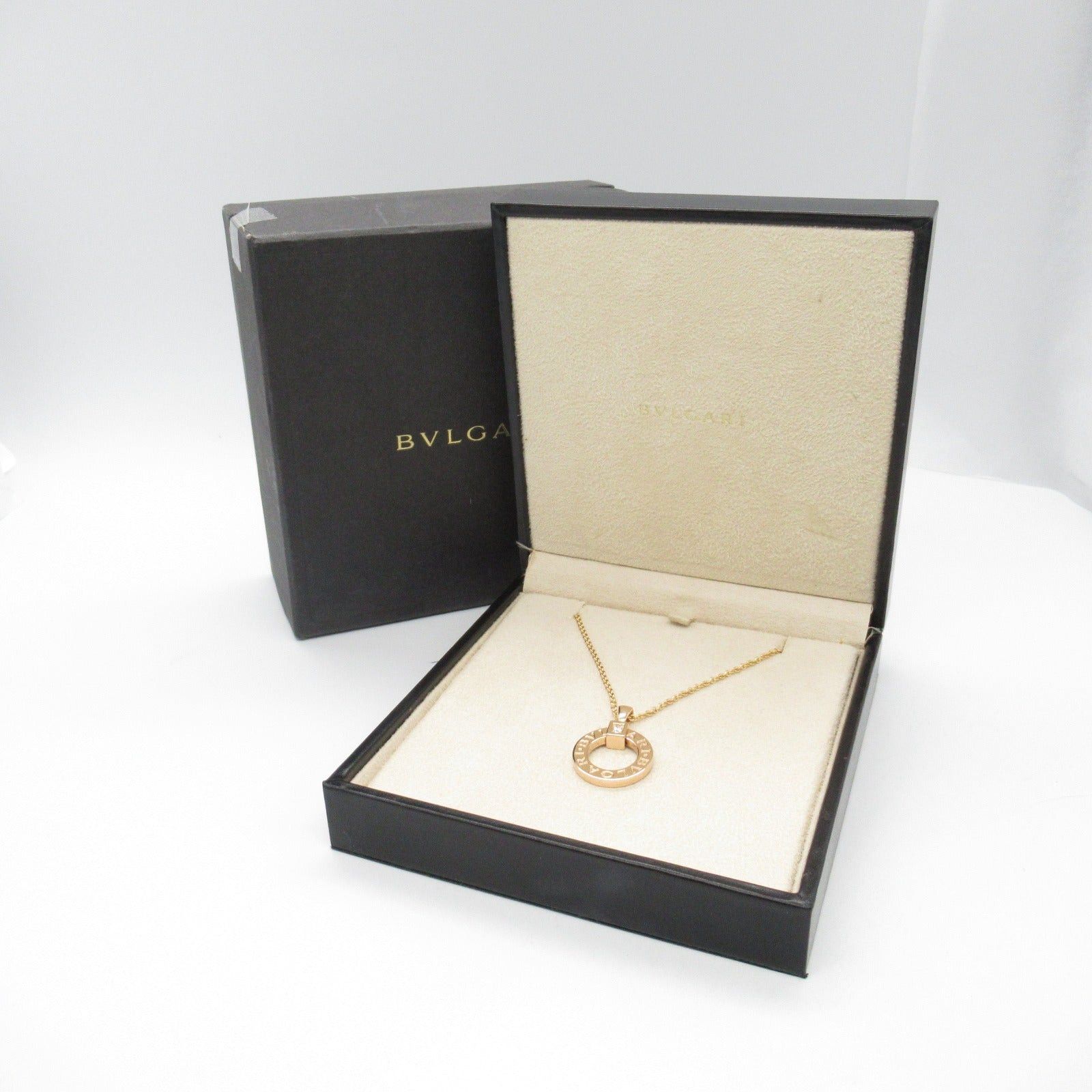 Bvlgari Bvlgari Bulgari Necklace 1Pd K18Pg (Pink Gold) Diamond Clear Size ONE SIZE - 6 Thumbnail