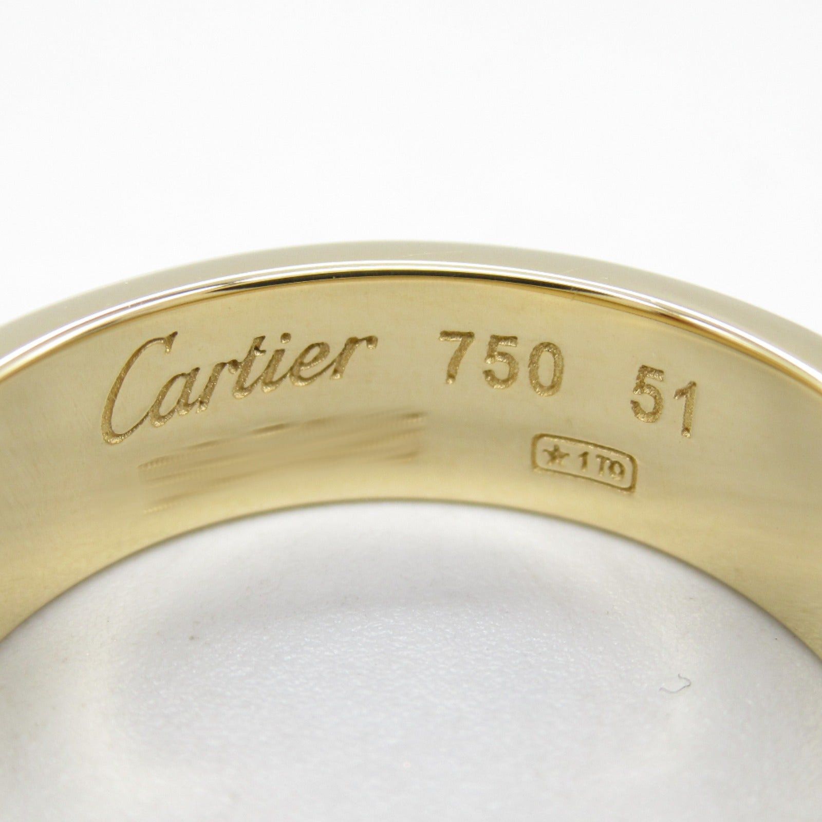 Cartier Cartier Love Ring K18 (Yellow Gold) Gold Size ONE SIZE - 4 Thumbnail