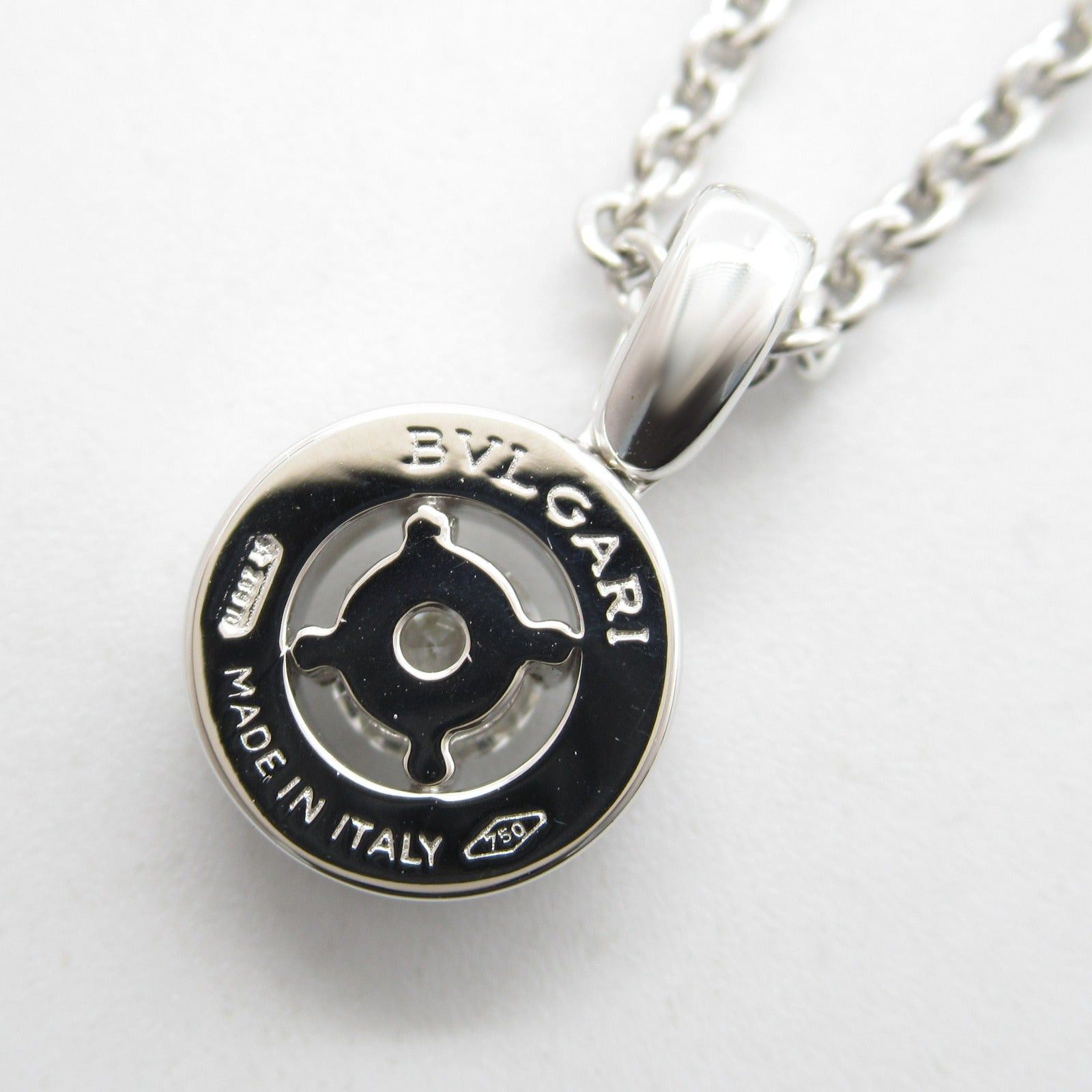 Bvlgari Bvlgari Bulgari Necklace 1Pd K18Wg (White Gold) Diamond Clear Size ONE SIZE - 5 Thumbnail