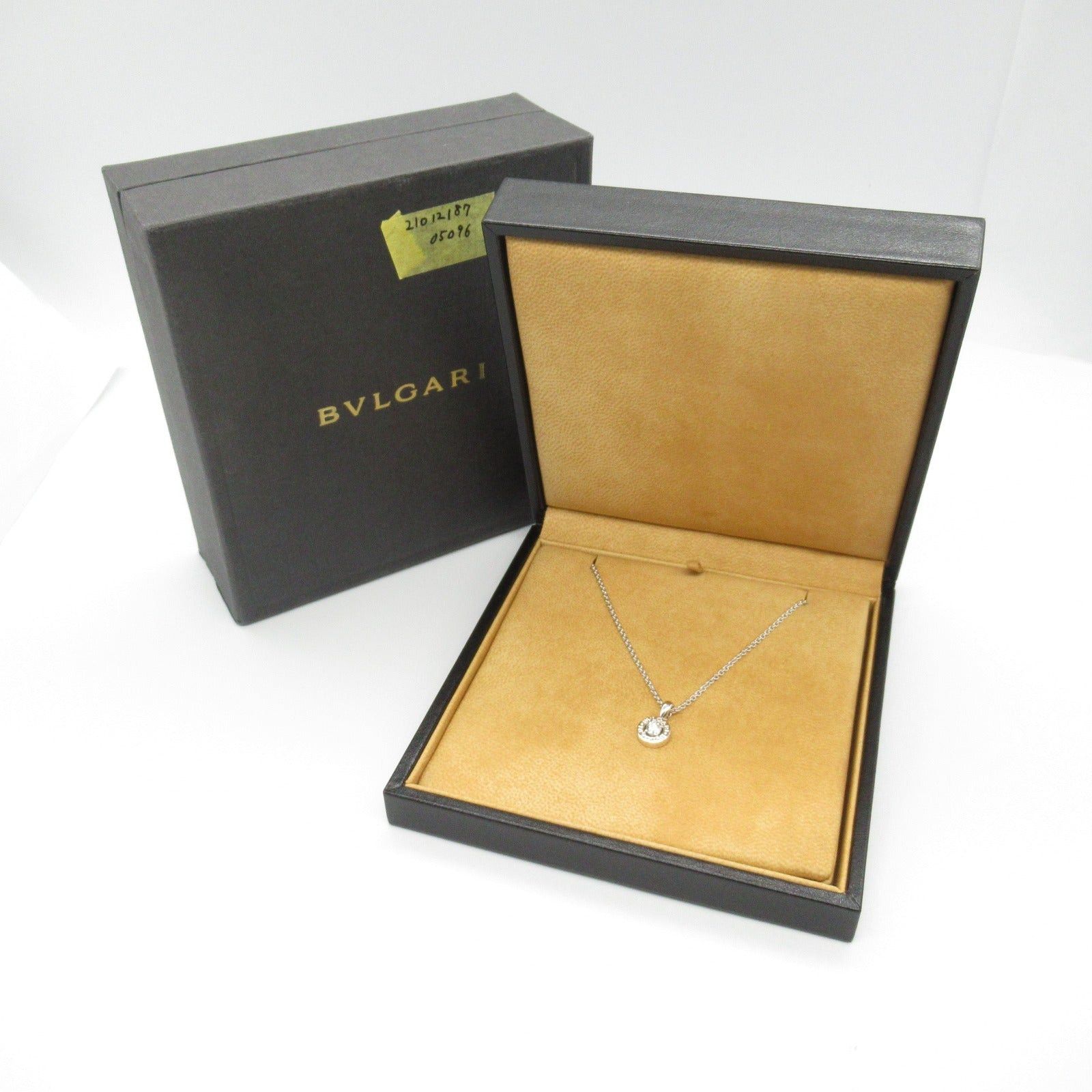 Bvlgari Bvlgari Bulgari Necklace 1Pd K18Wg (White Gold) Diamond Clear Size ONE SIZE - 6 Thumbnail