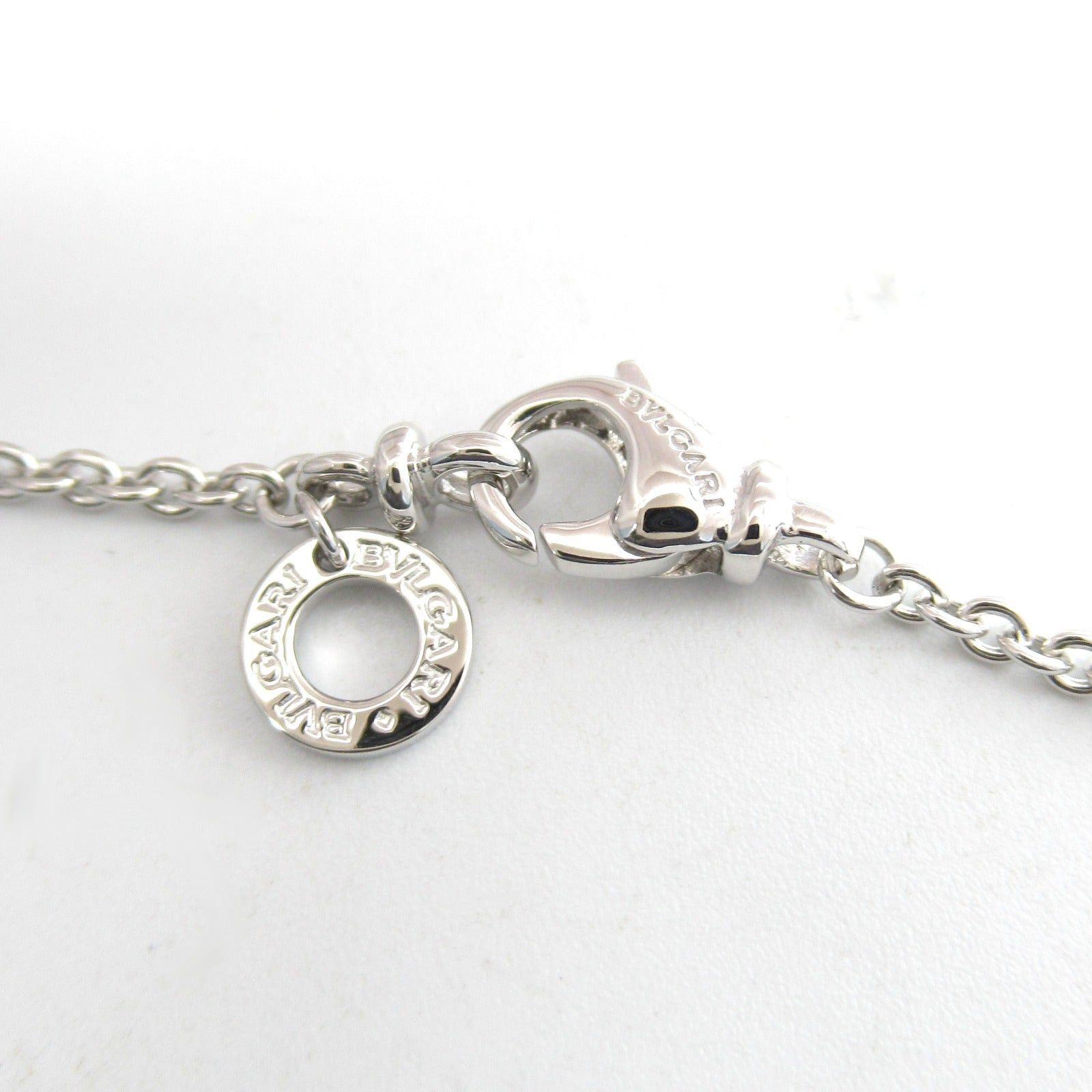 Bvlgari Bvlgari Bulgari Necklace 1Pd K18Wg (White Gold) Diamond Clear Size ONE SIZE - 4 Thumbnail