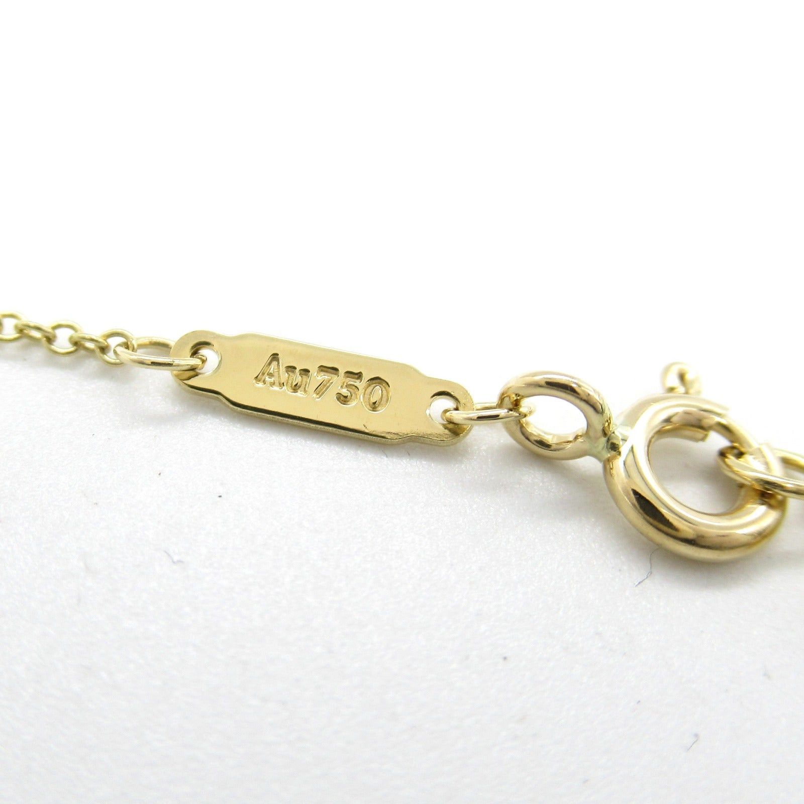 Tiffany & Co. Tiffany Co T-Smile Mini Diamond Necklace K18 (Yellow Gold) Clear Size ONE SIZE - 5 Thumbnail