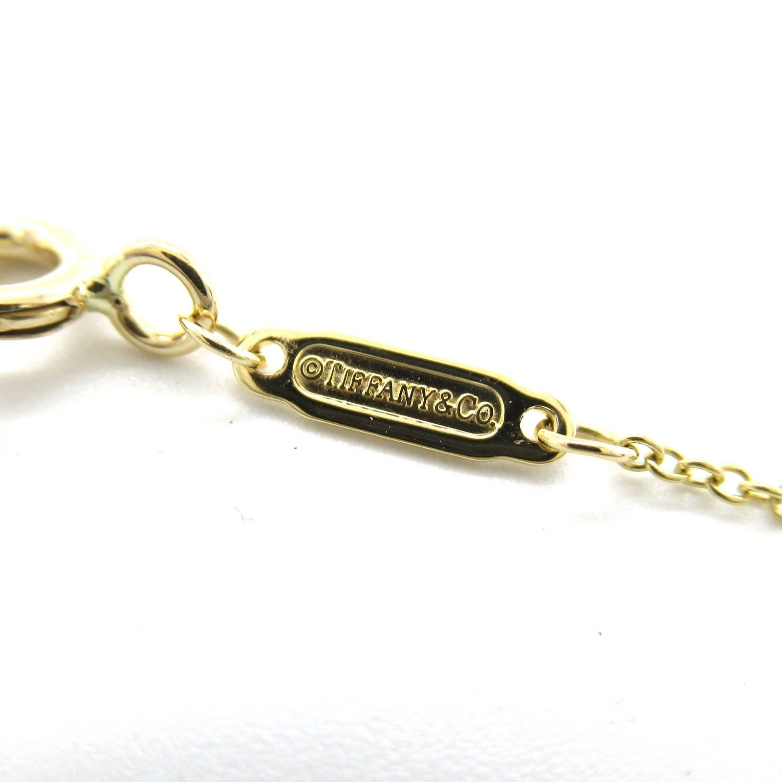 Tiffany & Co. Tiffany Co T-Smile Mini Diamond Necklace K18 (Yellow Gold) Clear Size ONE SIZE - 4 Thumbnail