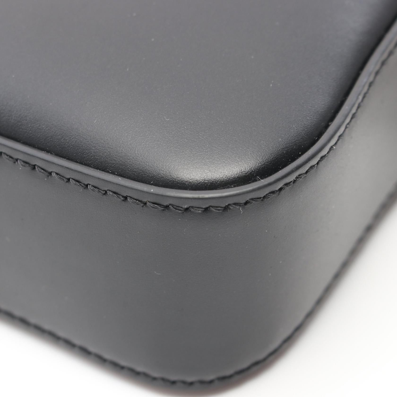 Fendi Fendi Diagonal Camera Case Zucca Shoulder Bag Leather Black Size ONE SIZE - 6 Thumbnail