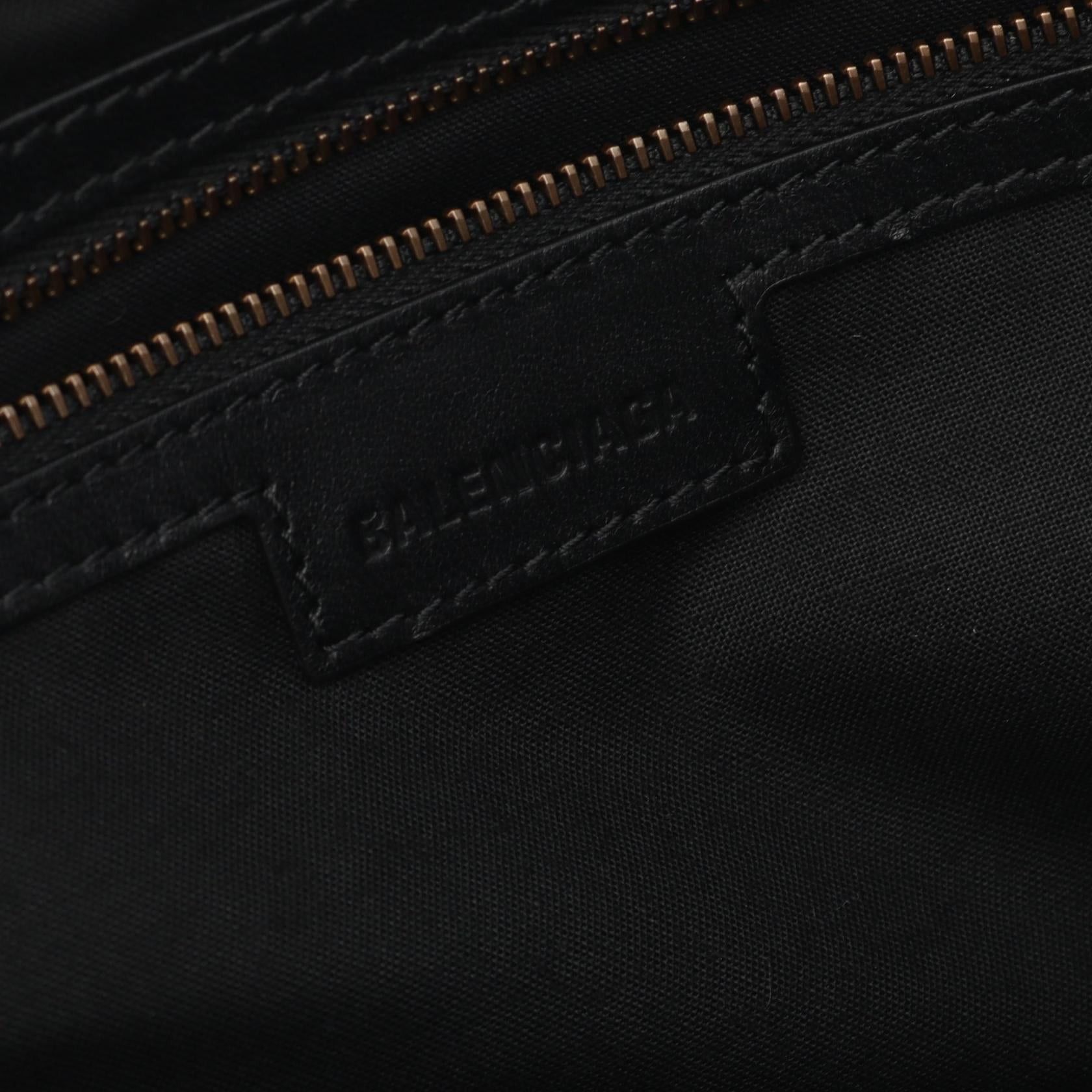 Balenciaga Balenciaga City Medium Handbag Leather Black Size ONE SIZE - 4 Thumbnail