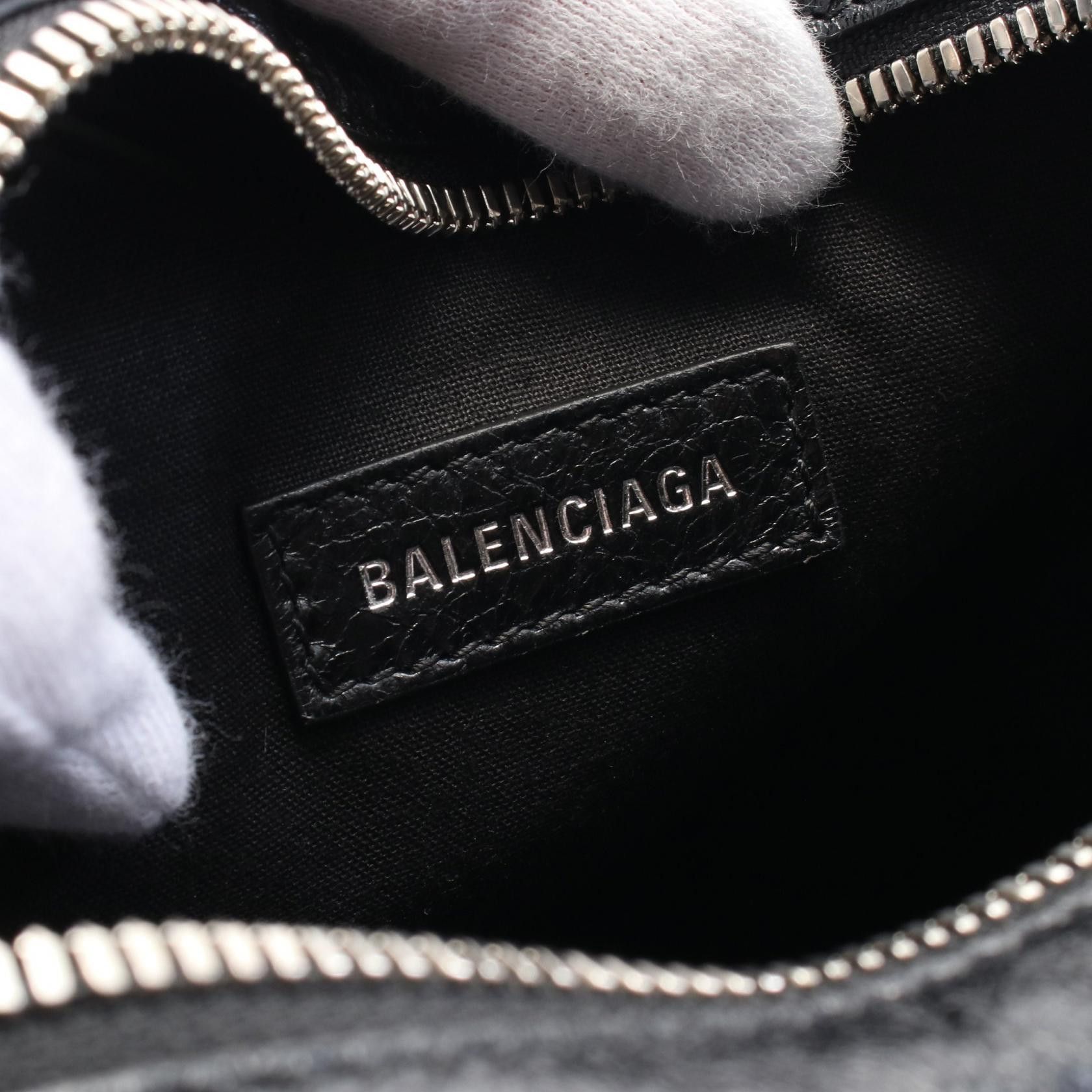 Balenciaga Balenciaga Shoulder Bag Leather Black Size ONE SIZE - 4 Thumbnail