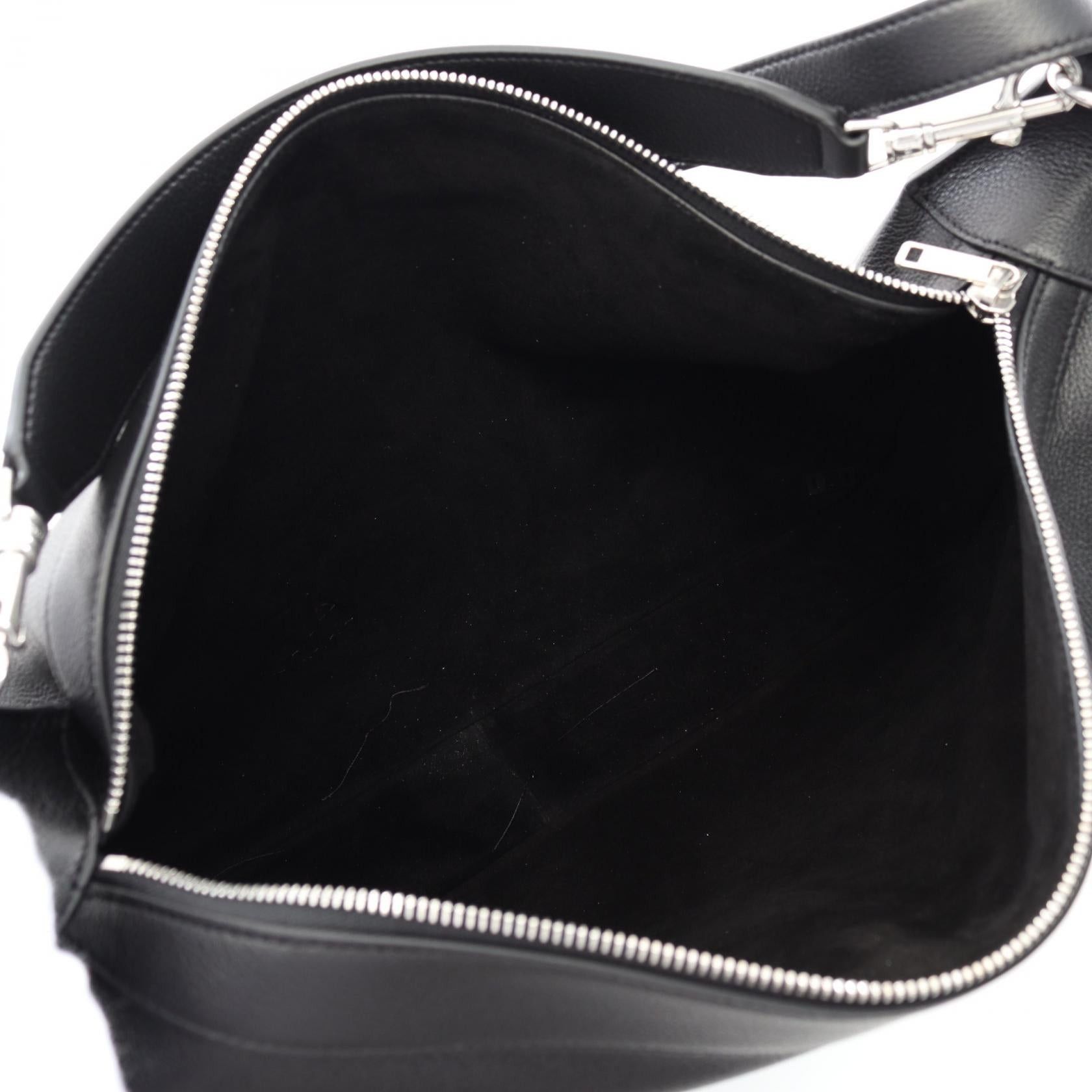 Celine Celine Shoulder Bag Leather Black Size ONE SIZE - 3 Thumbnail
