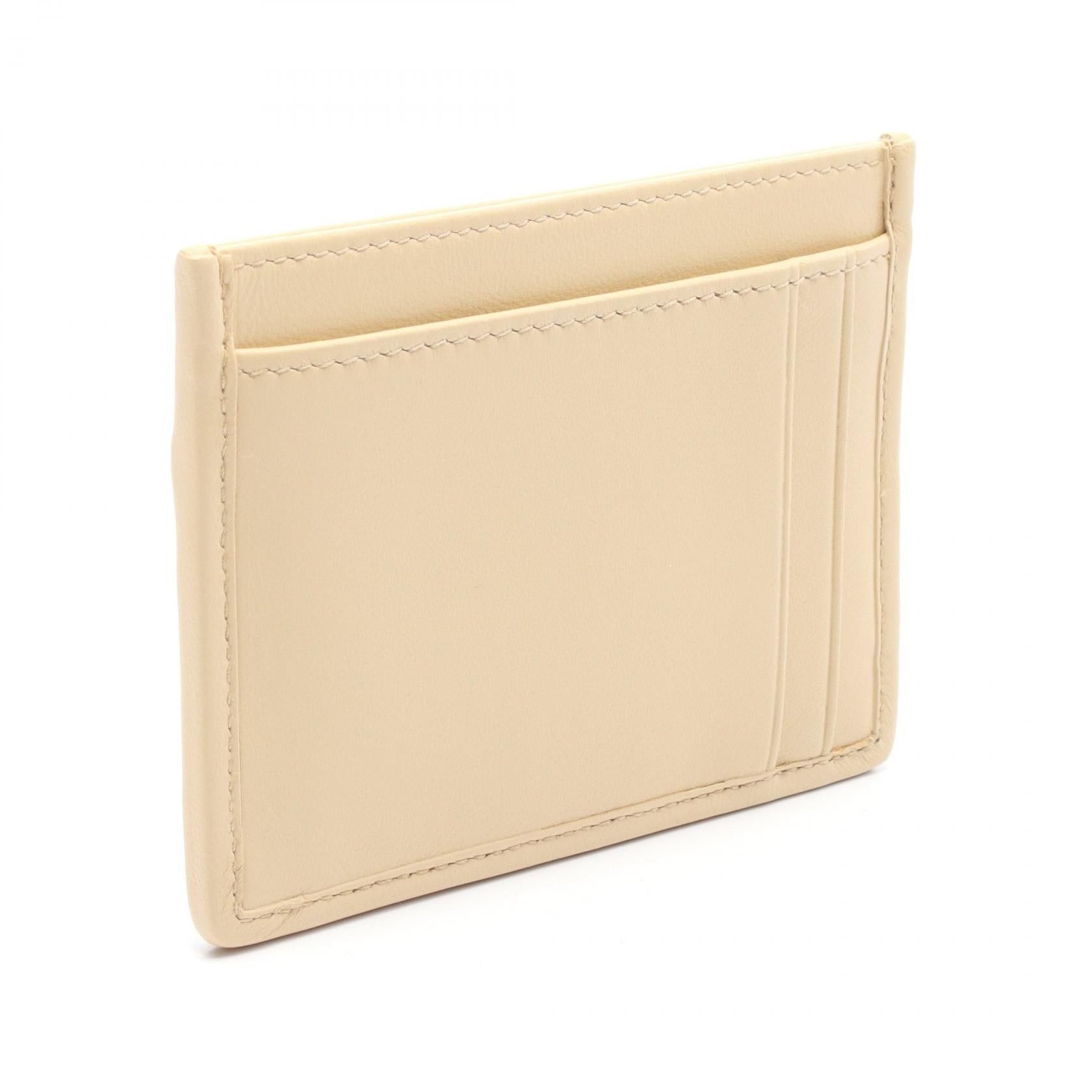 Miu Miu Miu Miu Matelasse Card Case Leather Yellow Size ONE SIZE - 2 Thumbnail