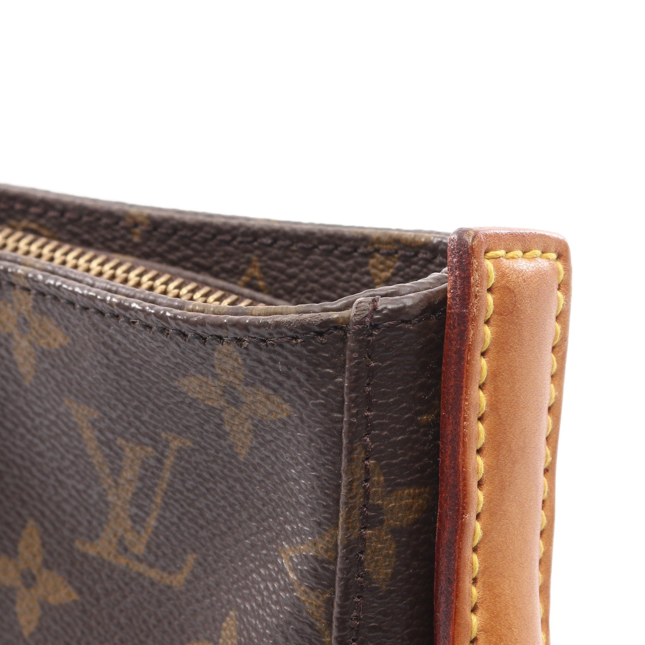 Louis Vuitton Louis Vuitton Looping Mm Monogram Shoulder Bag Leather Brown Size ONE SIZE - 11 Thumbnail