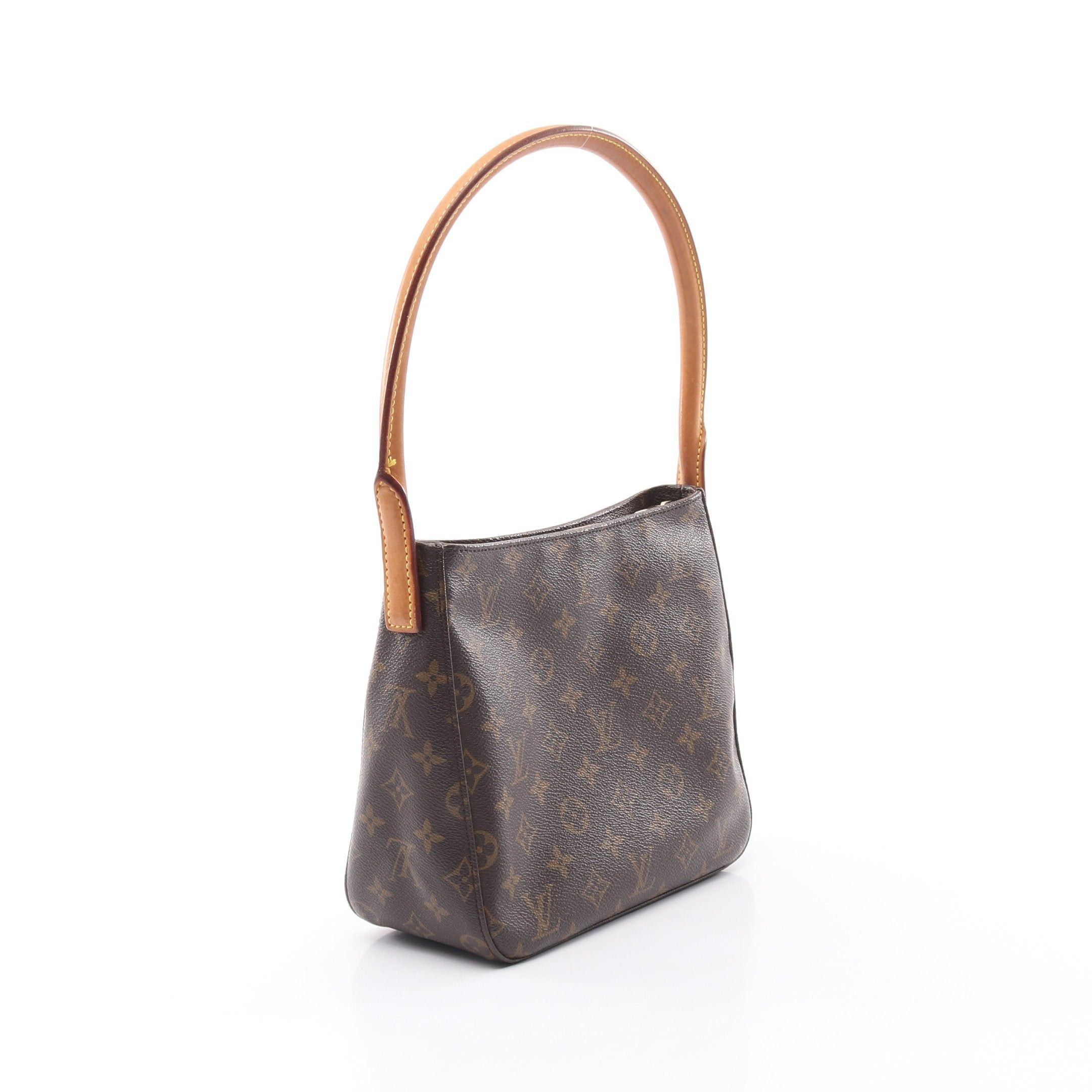 Louis Vuitton Louis Vuitton Looping Mm Monogram Shoulder Bag Leather Brown Size ONE SIZE - 2 Thumbnail