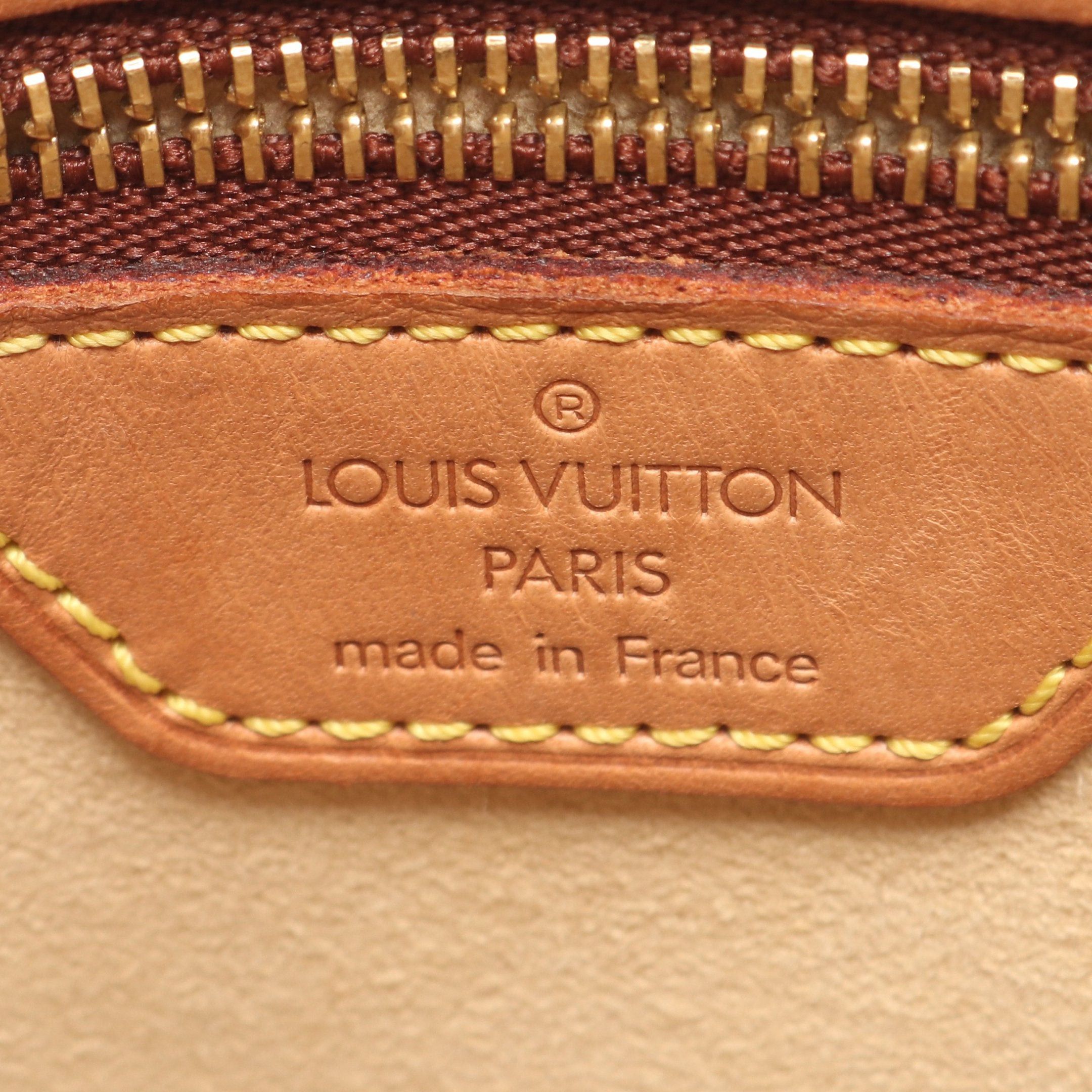 Louis Vuitton Louis Vuitton Looping Mm Monogram Shoulder Bag Leather Brown Size ONE SIZE - 4 Thumbnail