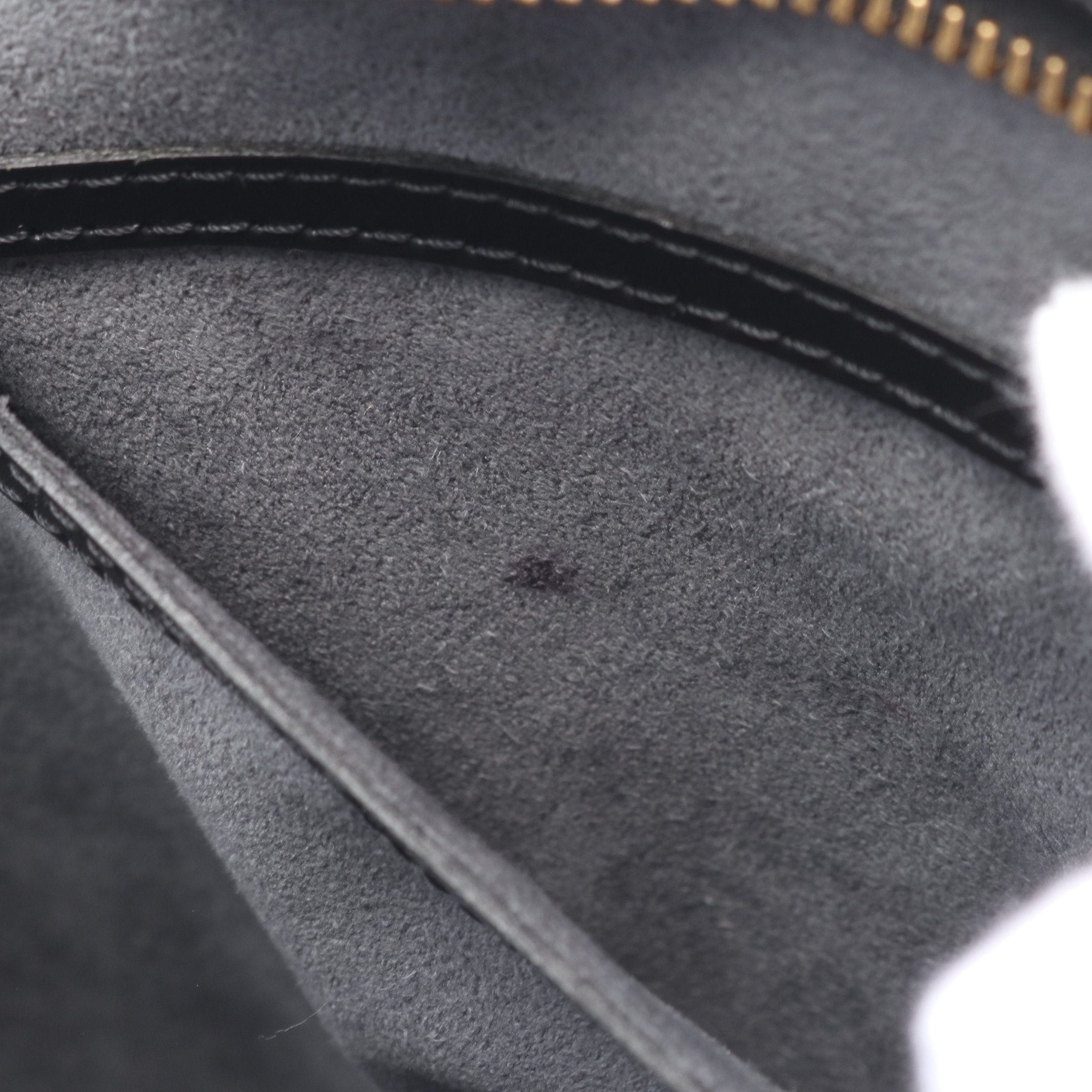 Louis Vuitton Louis Vuitton Saint-Jacques Epi Noir Handbag Leather Black Size ONE SIZE - 10 Thumbnail