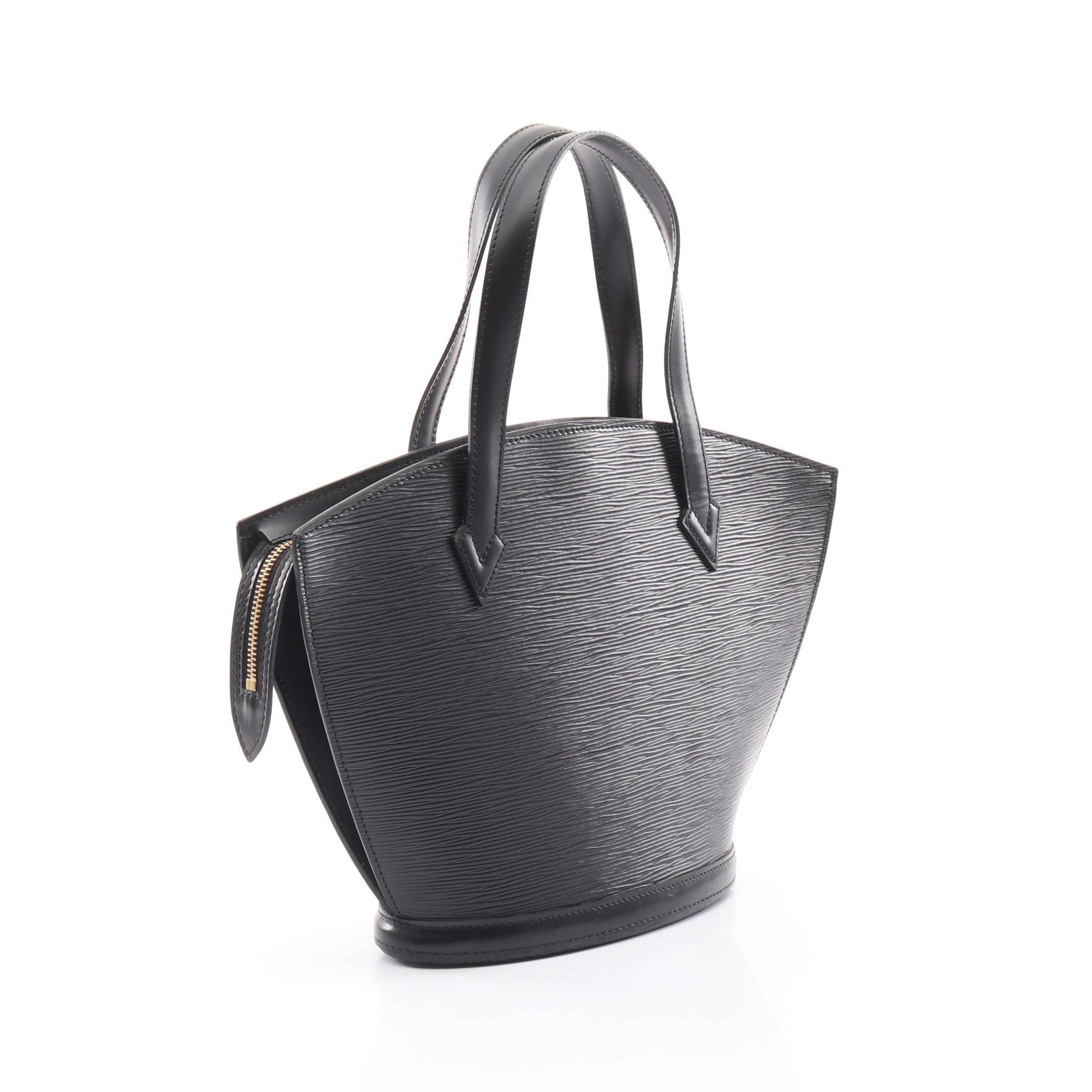 Louis Vuitton Louis Vuitton Saint-Jacques Epi Noir Handbag Leather Black Size ONE SIZE - 2 Thumbnail