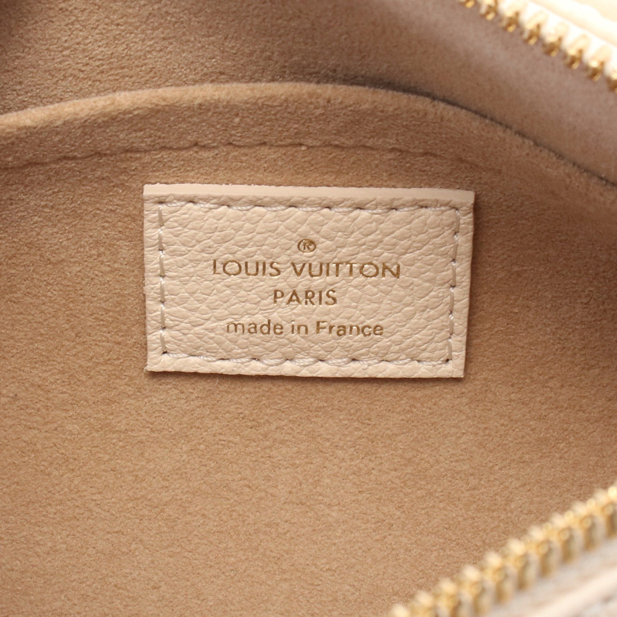 Louis Vuitton Louis Vuitton Papillon Bb Monogram Empreinte Claim Handbag Leather Ivory Size ONE SIZE - 4 Thumbnail