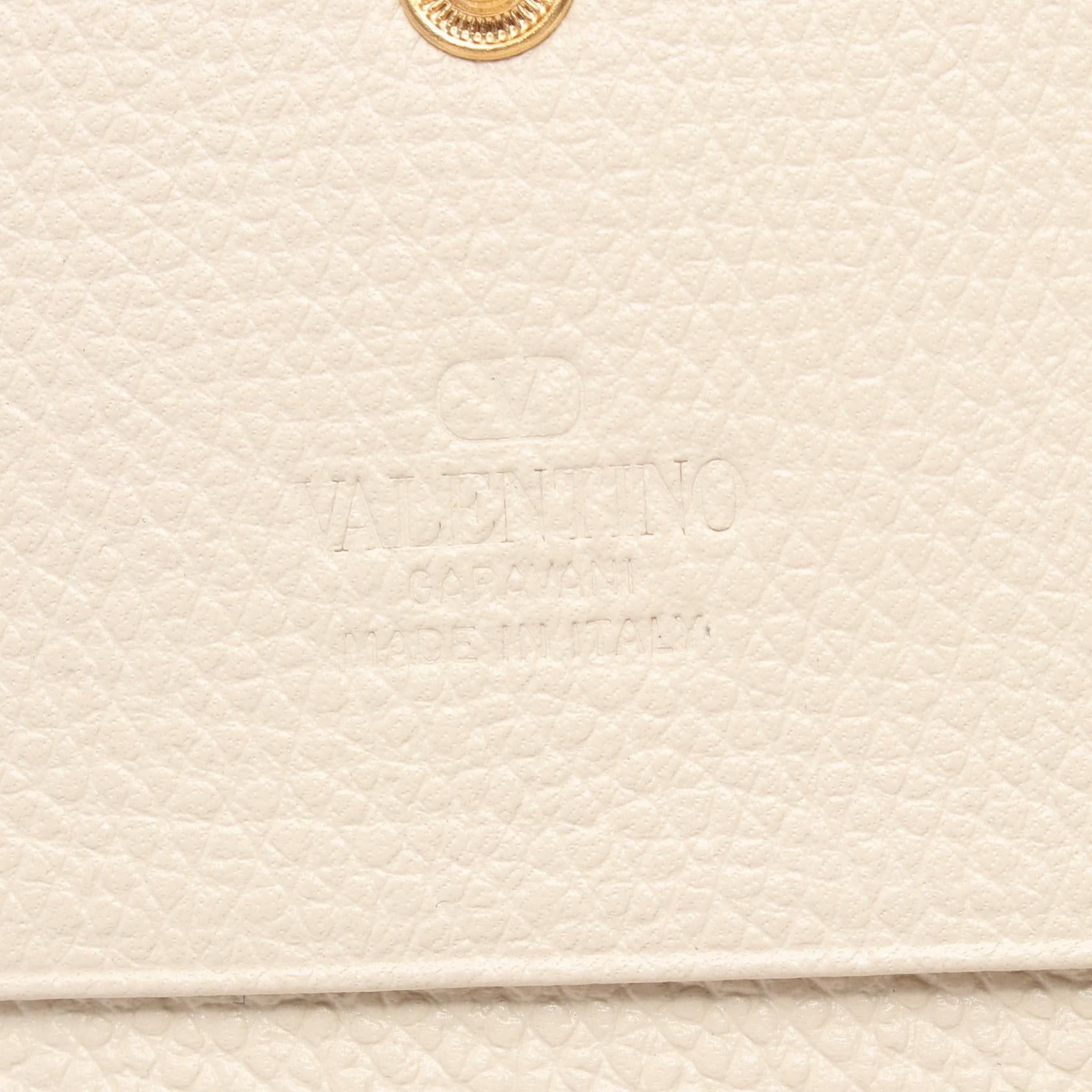 Valentino Valentino Bi-Fold Wallet Leather White Size ONE SIZE - 4 Thumbnail