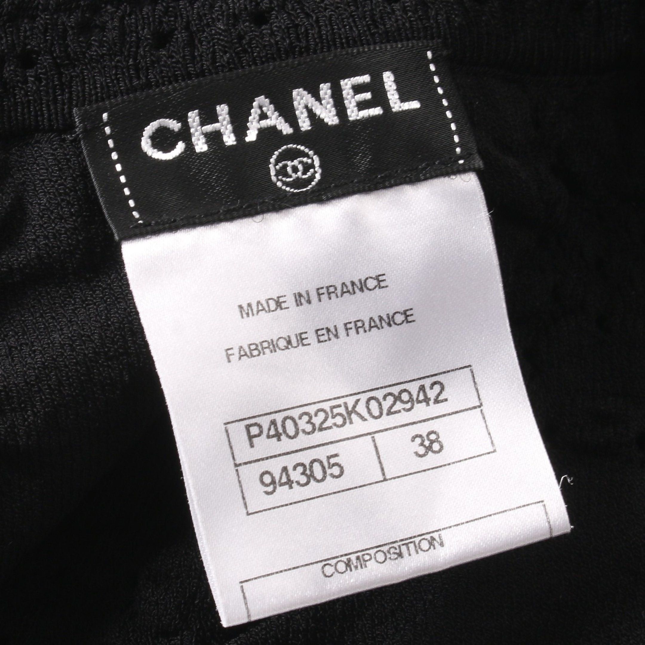 Chanel Chanel One Piece Rayon Black Size ONE SIZE - 5 Thumbnail