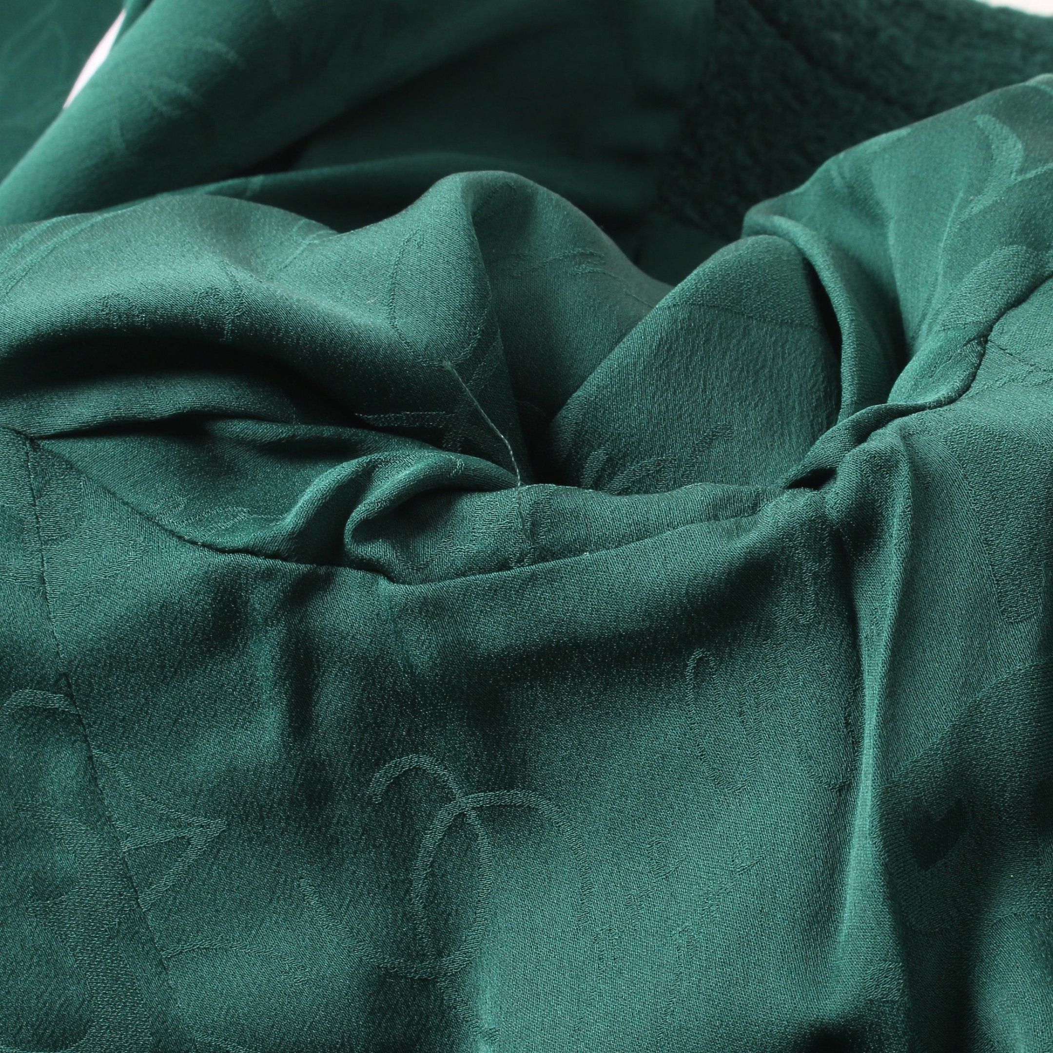 Chanel Chanel Cocomark Button Tweed Jacket Wool Green Size ONE SIZE - 8 Thumbnail