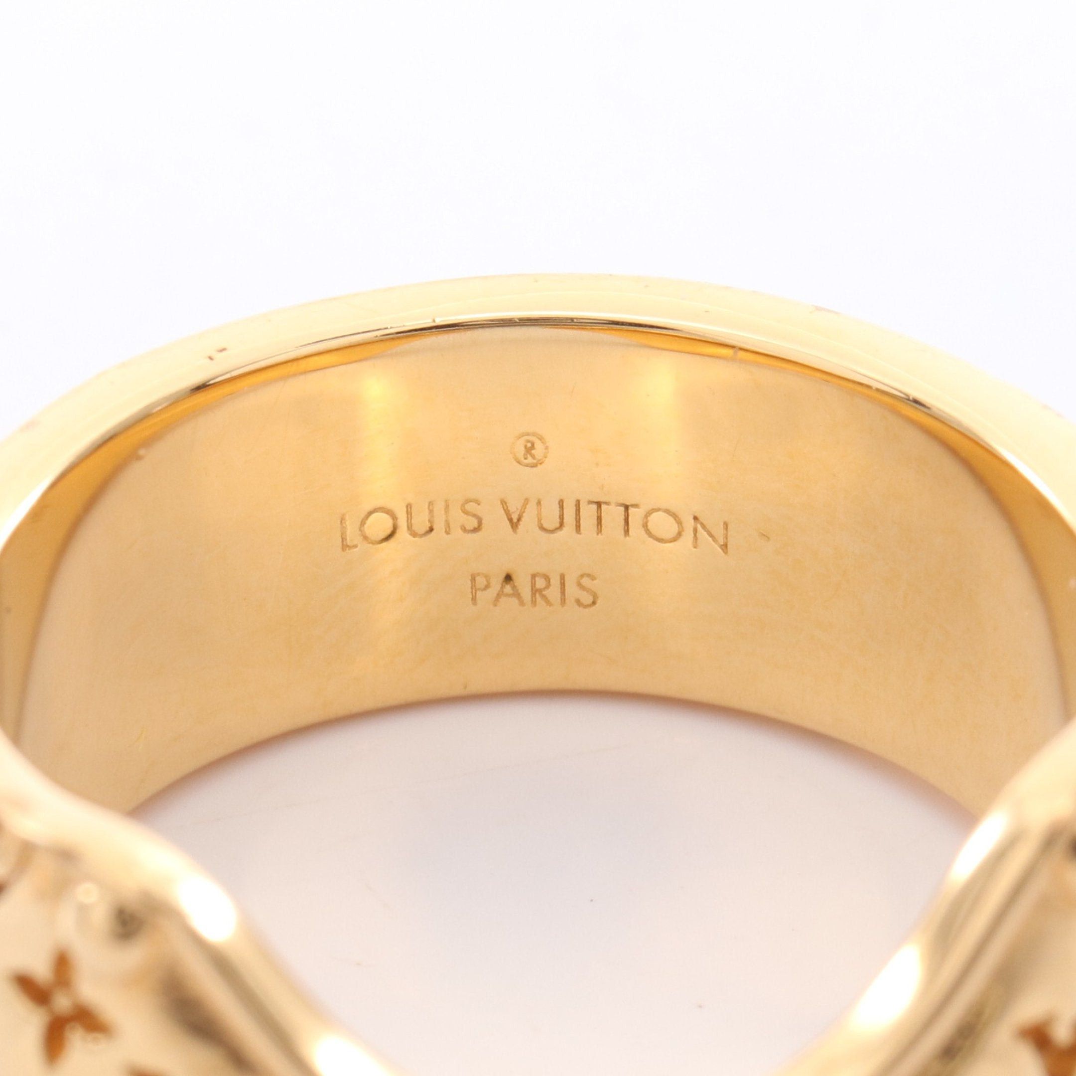 Louis Vuitton Louis Vuitton Nanogram Sweet Dreams Ring Gp Gold Size ONE SIZE - 4 Thumbnail