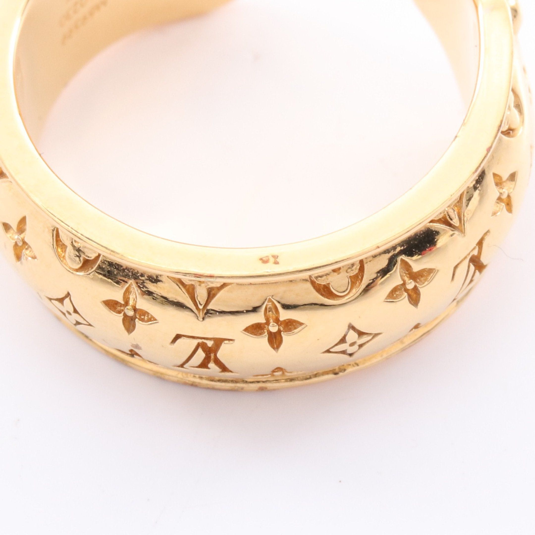 Louis Vuitton Louis Vuitton Nanogram Sweet Dreams Ring Gp Gold Size ONE SIZE - 7 Thumbnail