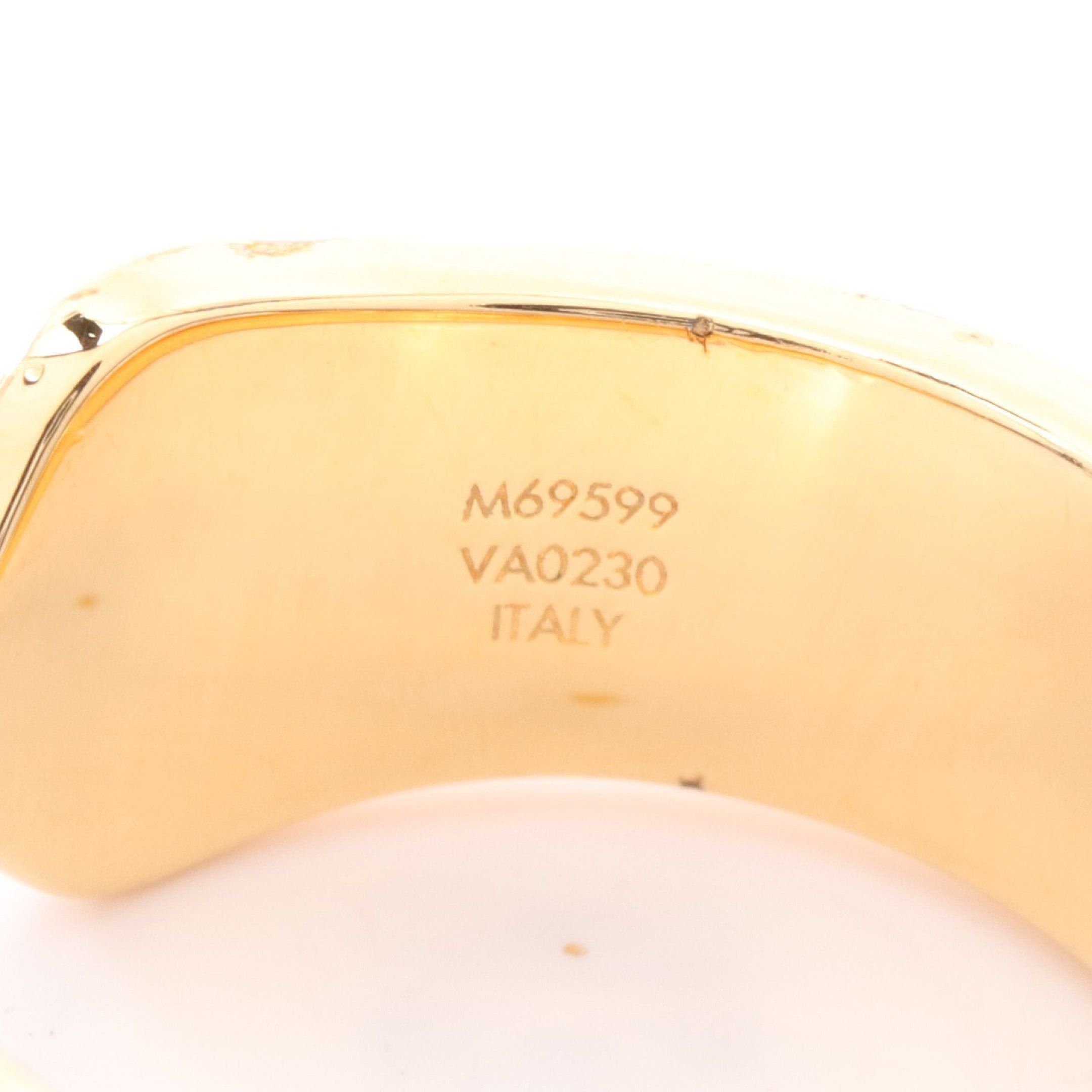 Louis Vuitton Louis Vuitton Nanogram Sweet Dreams Ring Gp Gold Size ONE SIZE - 5 Thumbnail