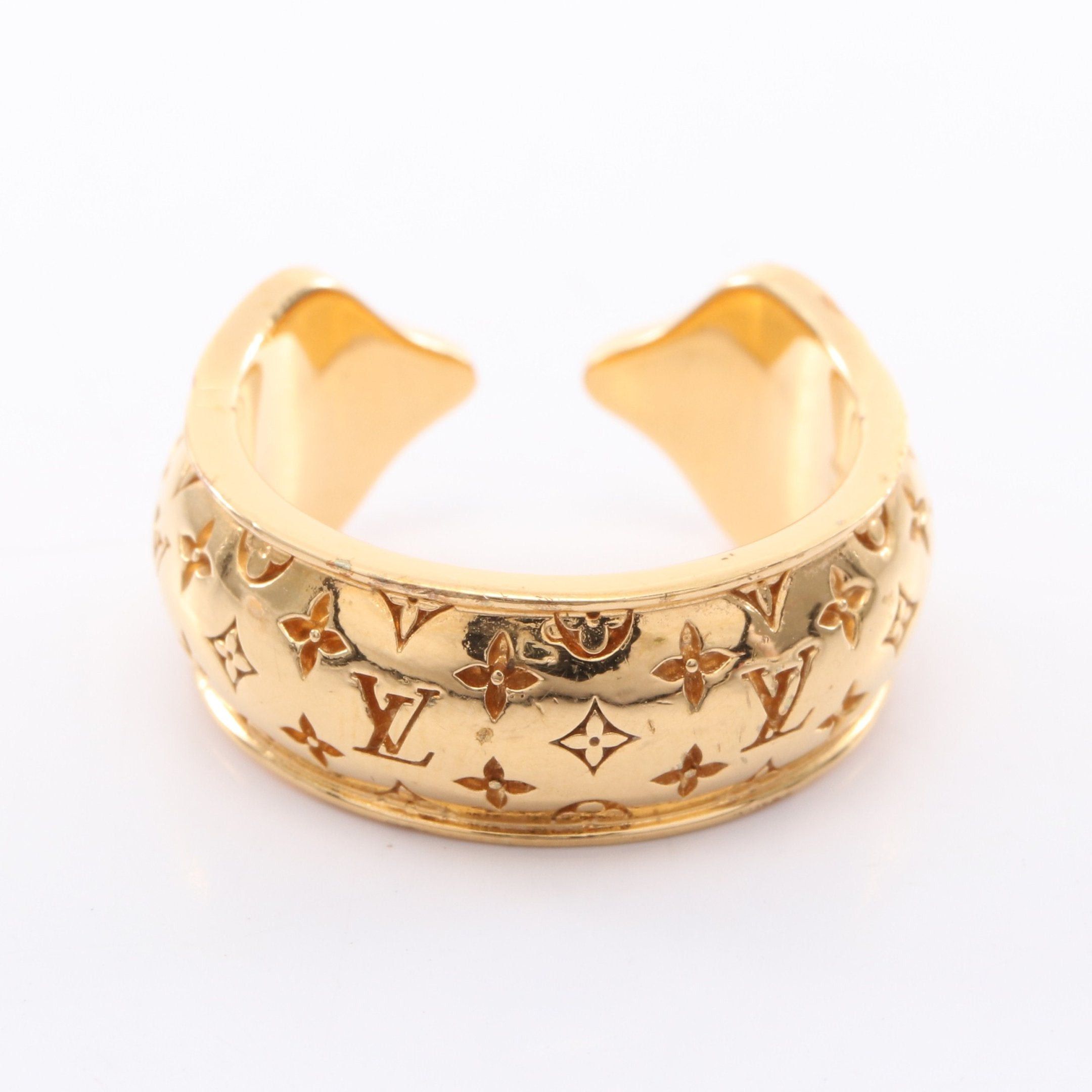 Louis Vuitton Louis Vuitton Nanogram Sweet Dreams Ring Gp Gold Size ONE SIZE - 3 Thumbnail