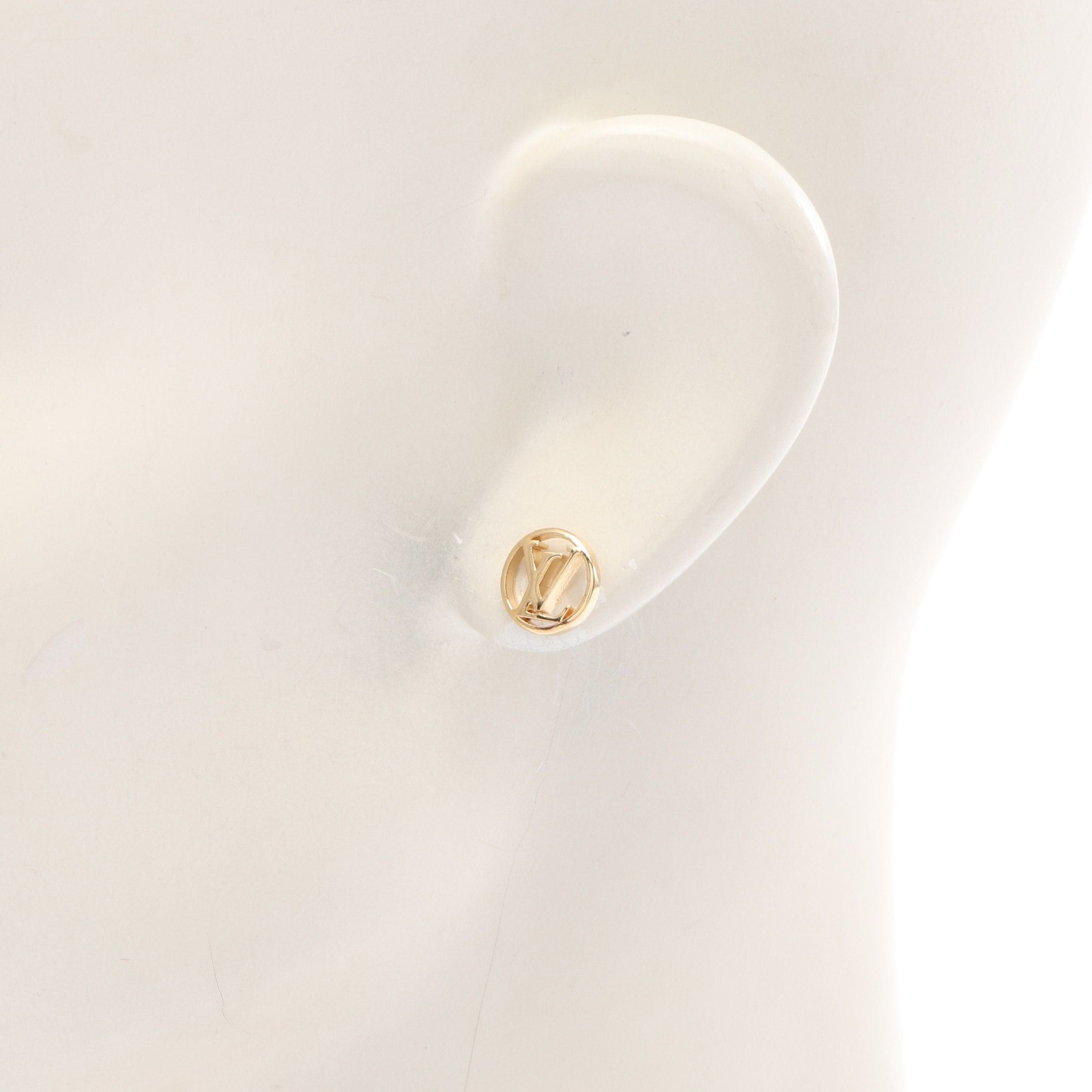 Louis Vuitton Louis Vuitton Gracie In Lock Earrings Gp Gold 3 Piece Set Size ONE SIZE - 5 Thumbnail