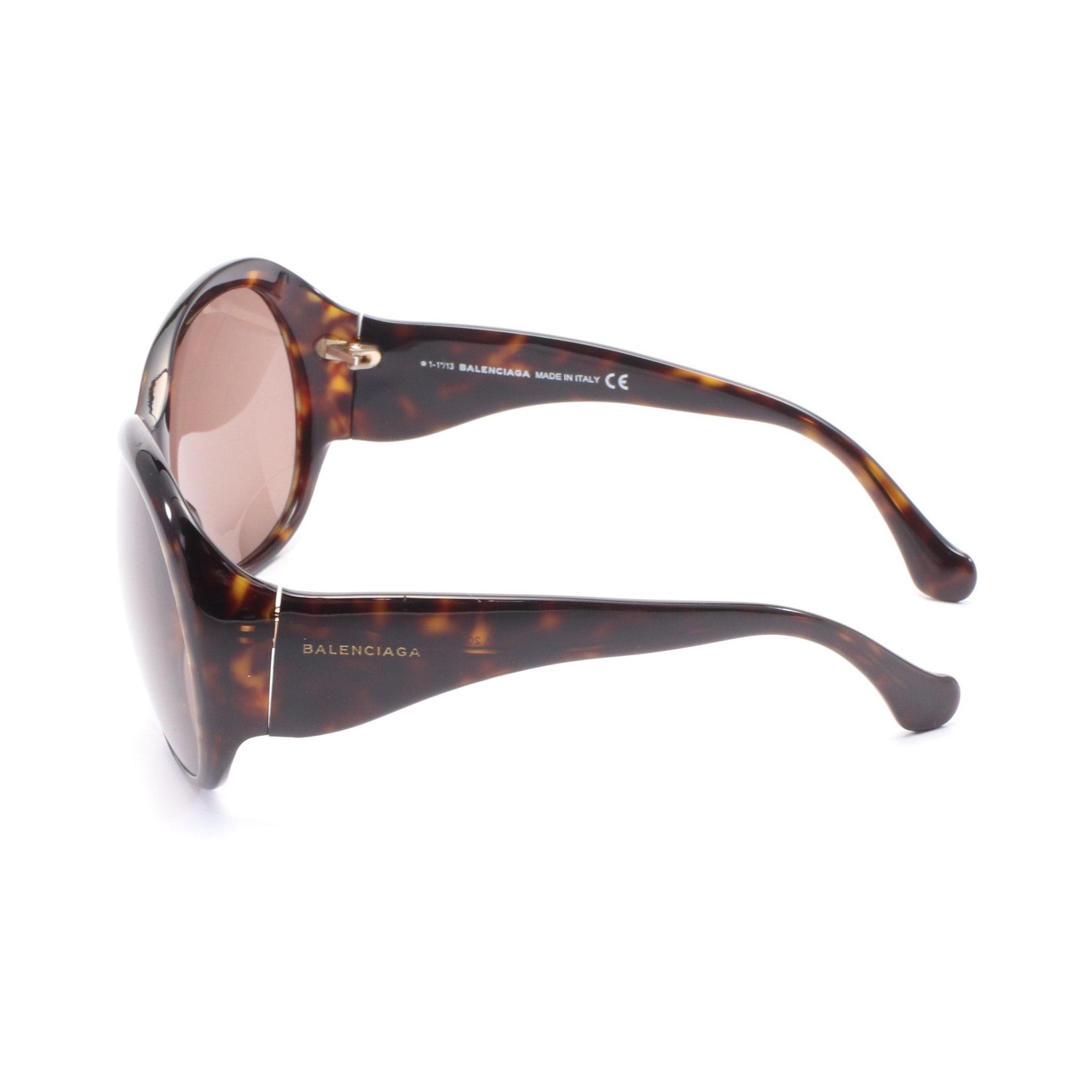 Balenciaga Balenciaga Sunglasses Brown Size ONE SIZE - 3 Thumbnail