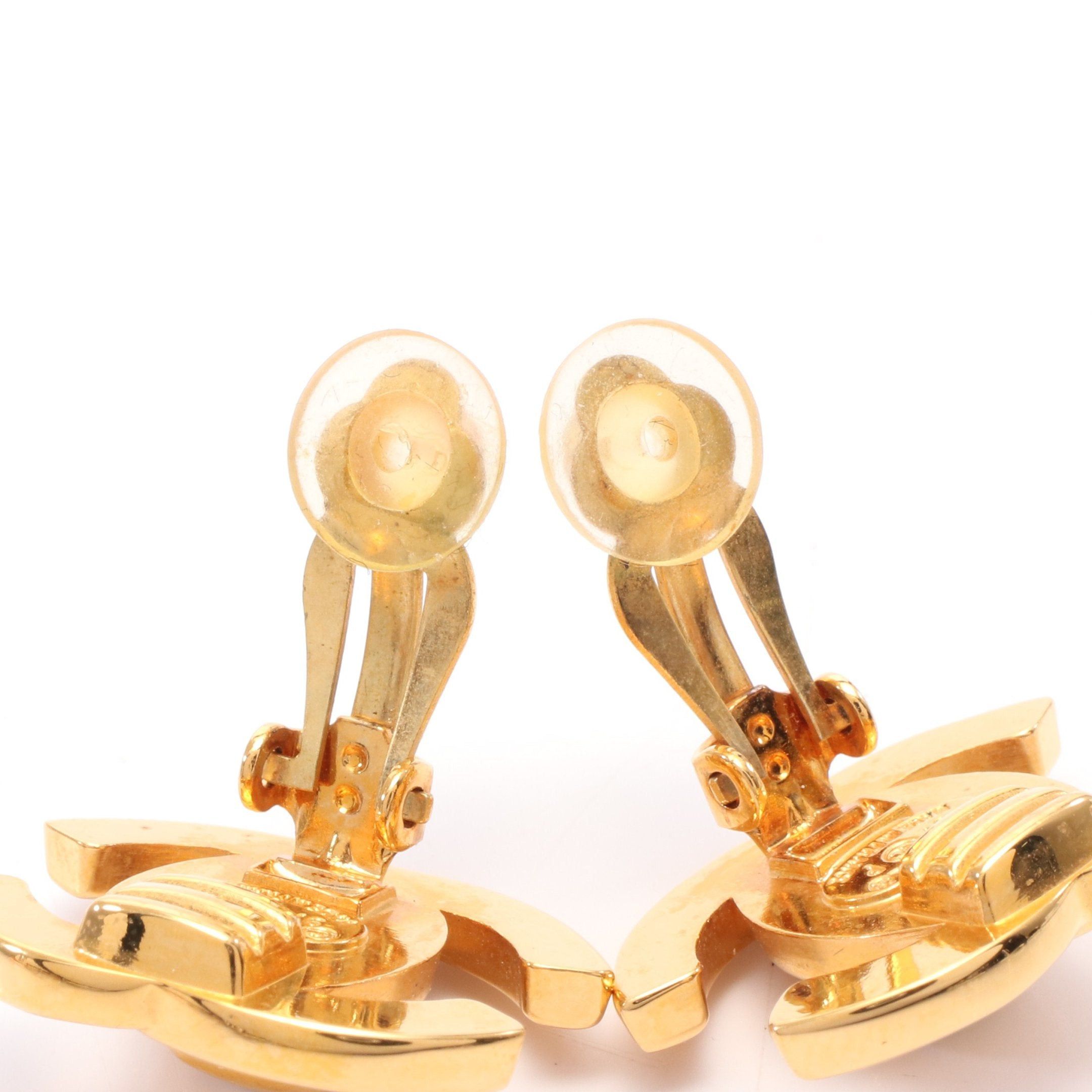 Chanel Chanel Coco Mark Earrings Gp Gold 97P Size ONE SIZE - 5 Thumbnail